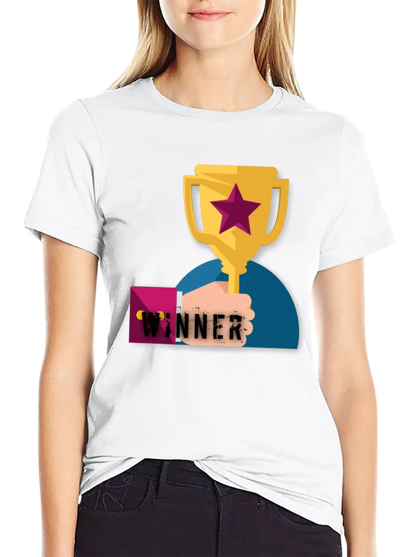 VICTORY Essential Cotton Tee For Daily Outfits – Unisex Style