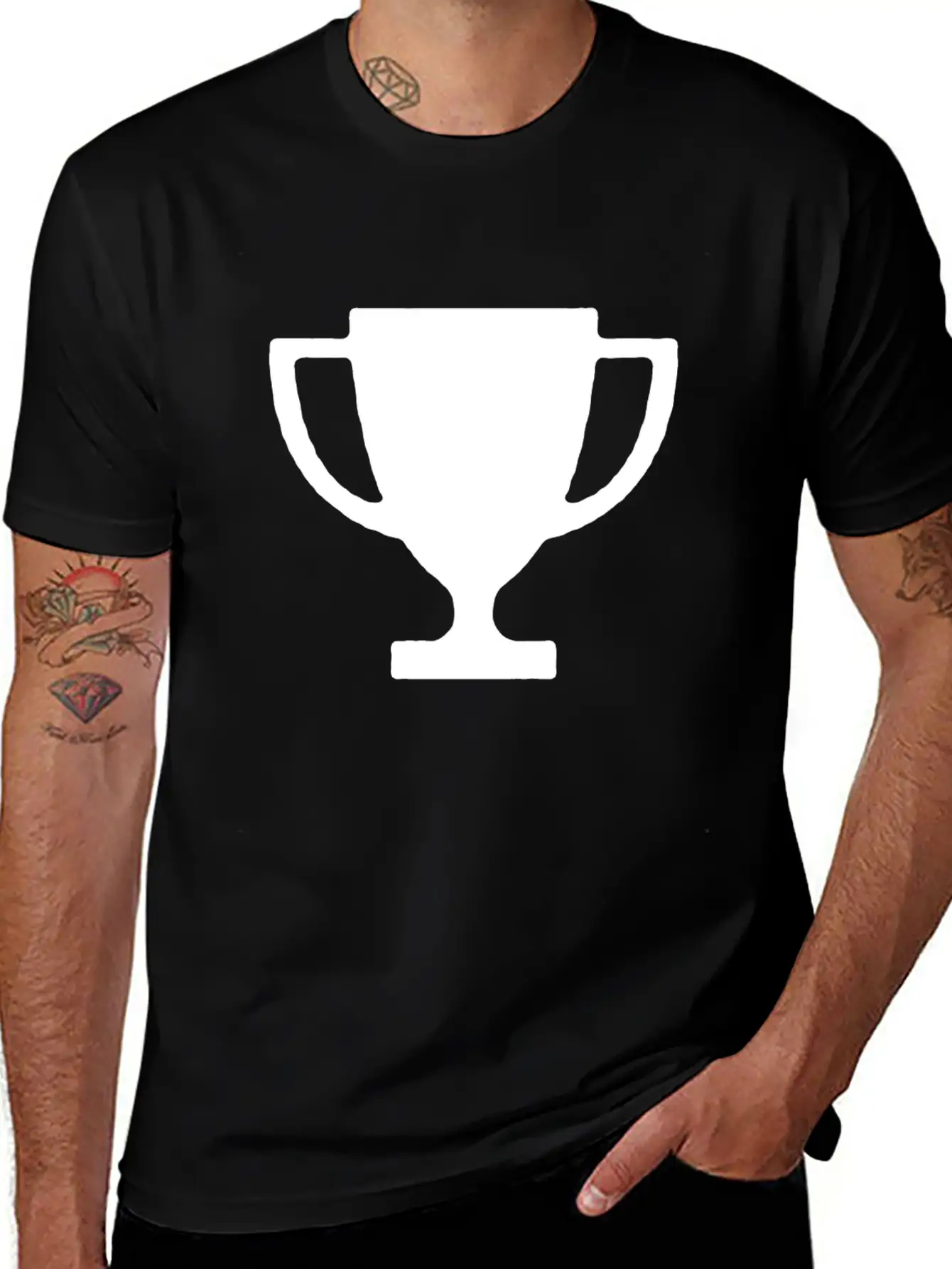 Victory Symbol Soft Cotton Short Sleeve Tee – Unisex Wardrobe Staple