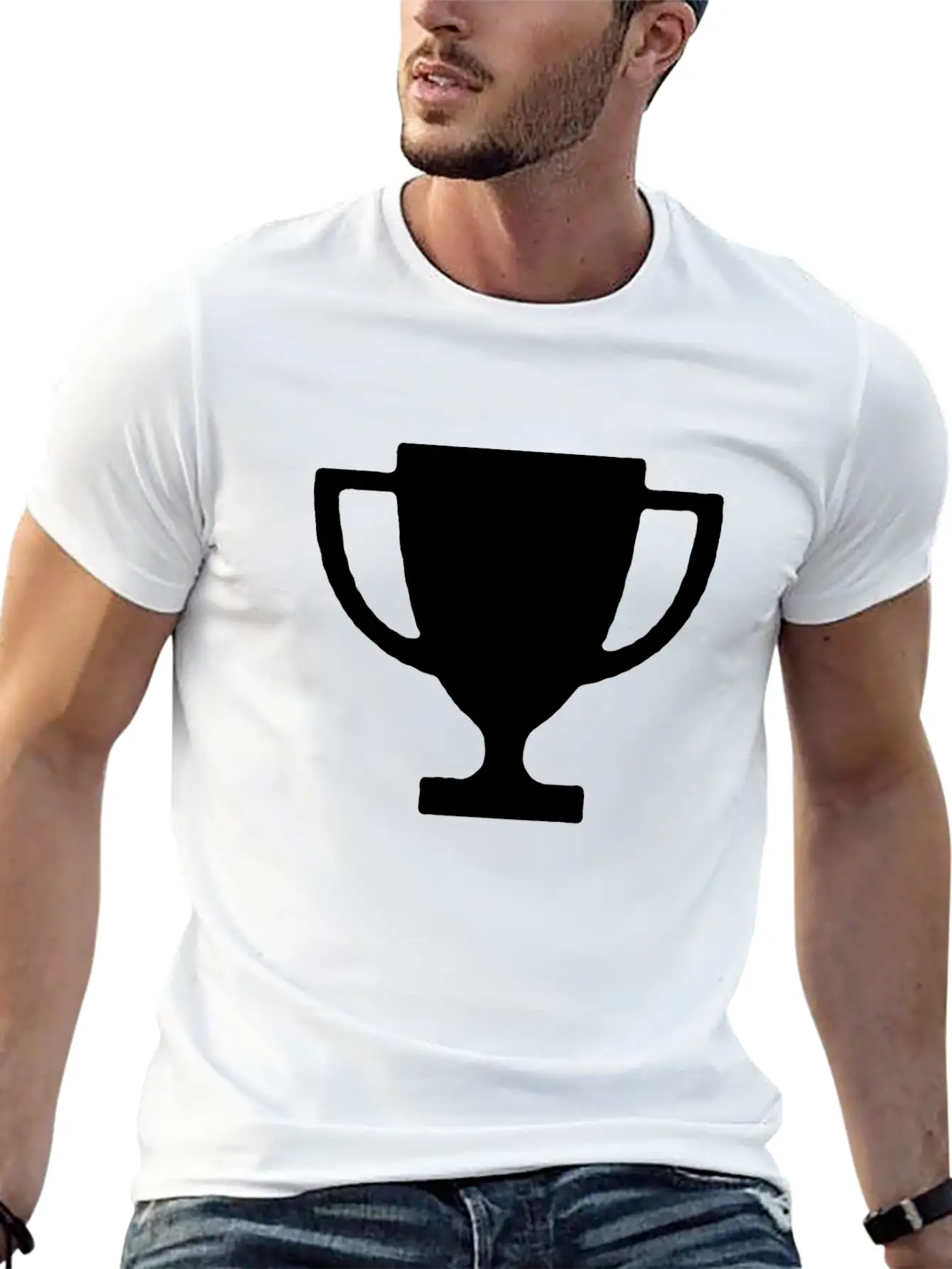 Victory Symbol Soft Cotton Short Sleeve Tee – Unisex Wardrobe Staple