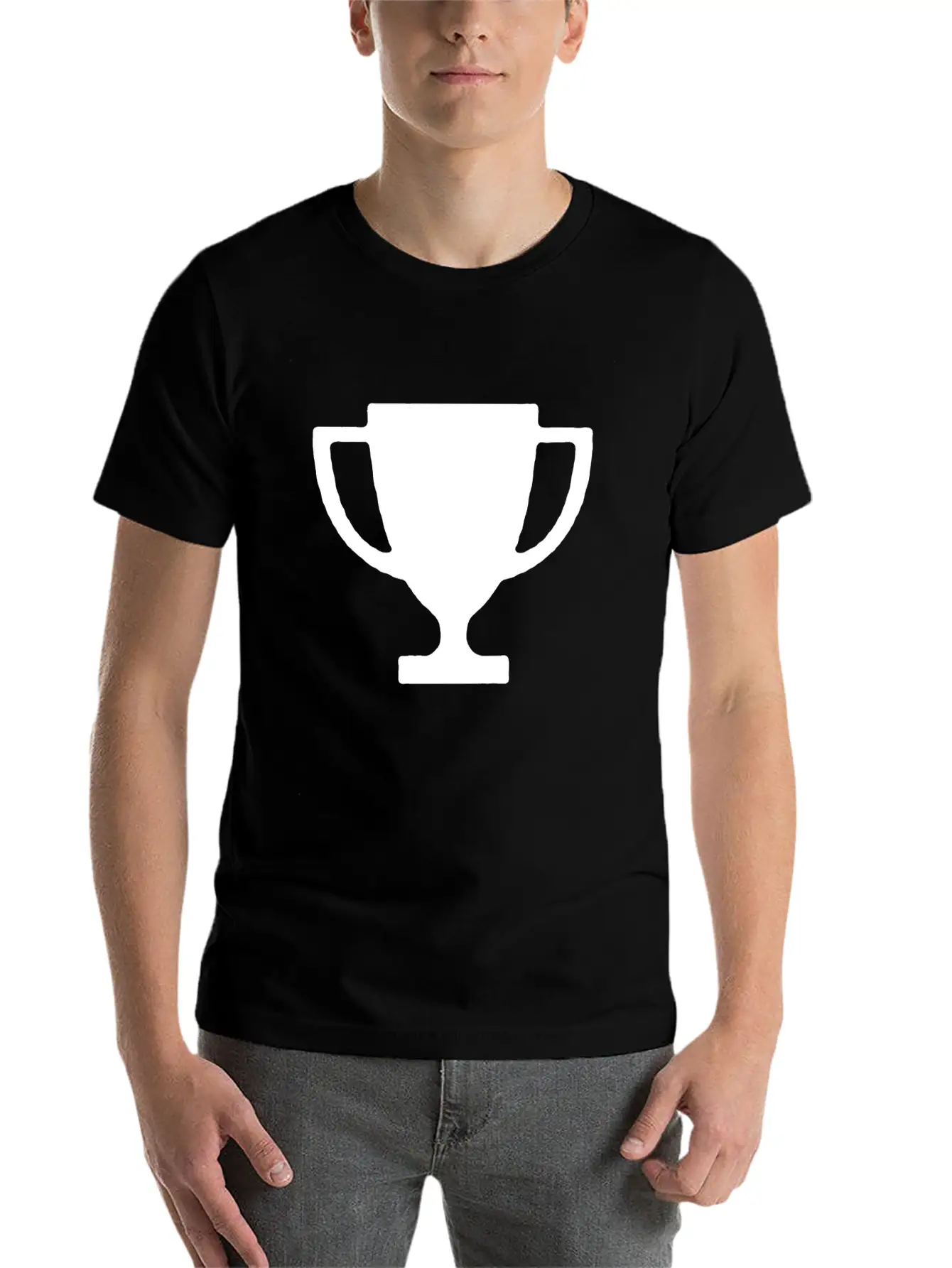 Victory Symbol Soft Cotton Short Sleeve Tee – Unisex Wardrobe Staple