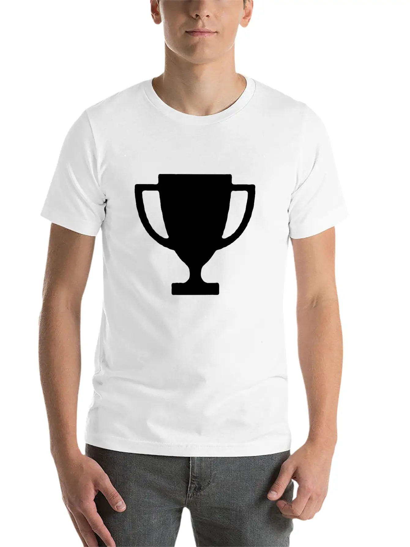Victory Symbol Soft Cotton Short Sleeve Tee – Unisex Wardrobe Staple