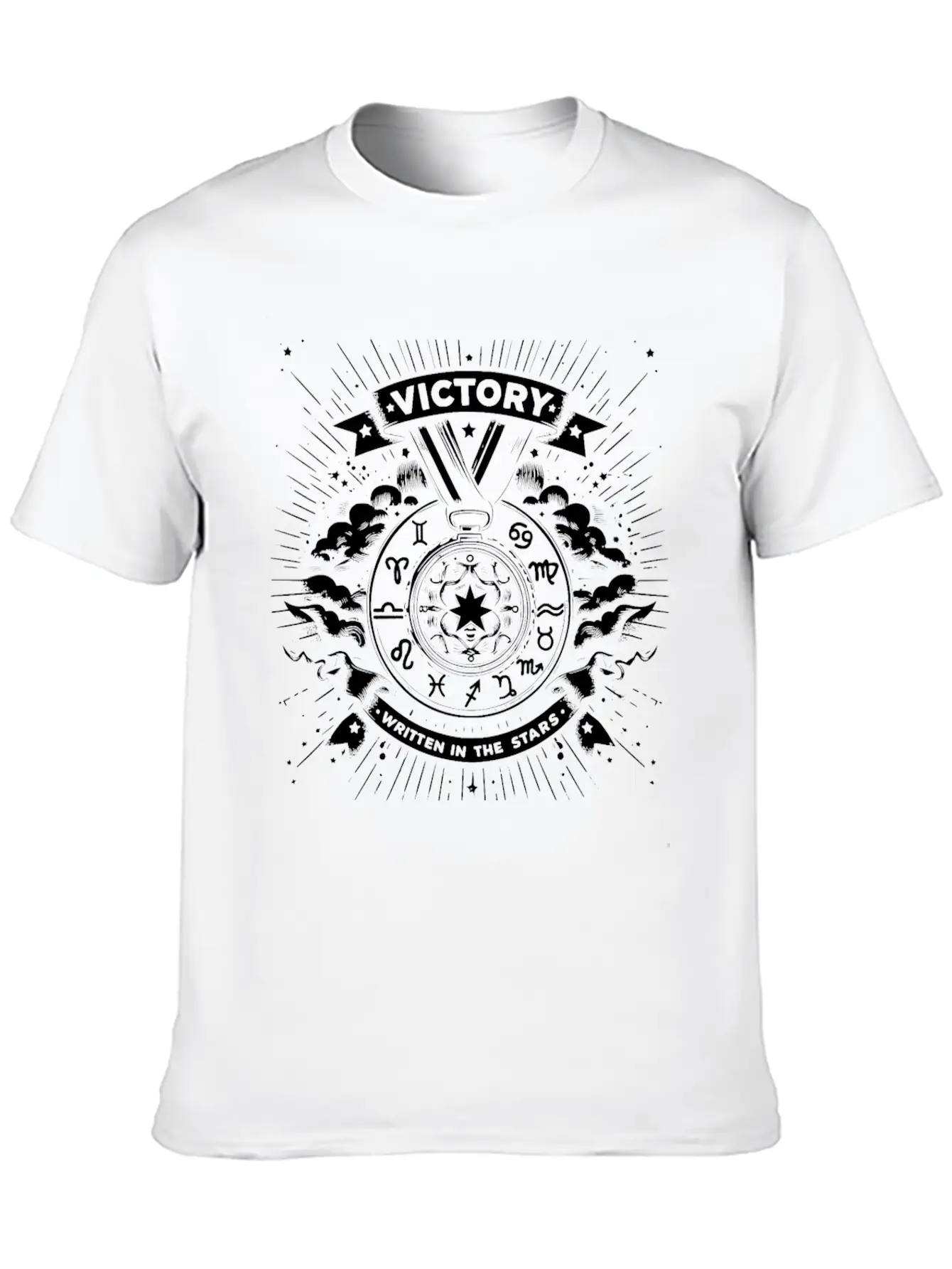 Victory Written In The Stars Stylish Everyday T-Shirt – Unisex Basic Cotton Tee