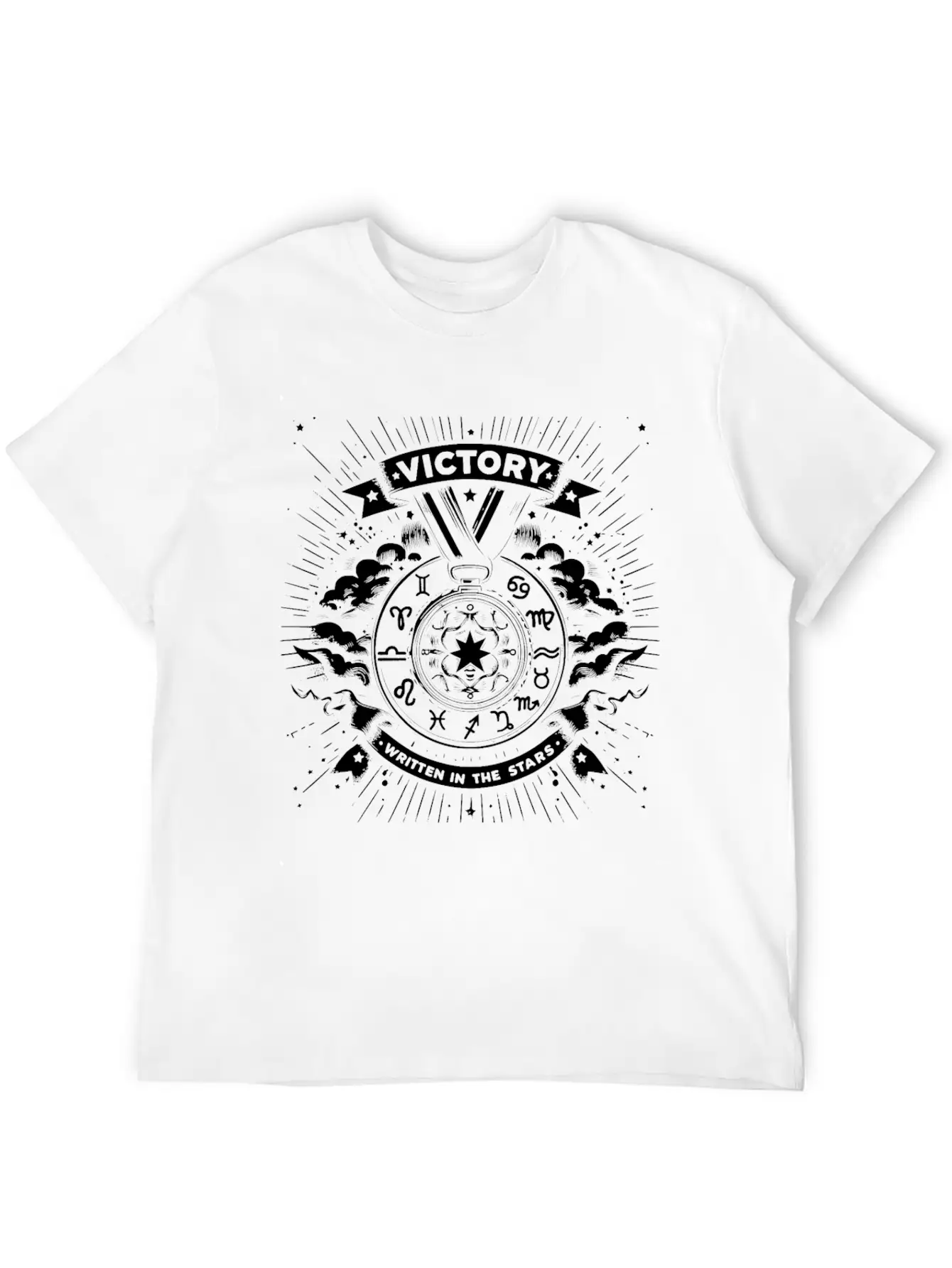 Victory Written In The Stars Stylish Everyday T-Shirt – Unisex Basic Cotton Tee