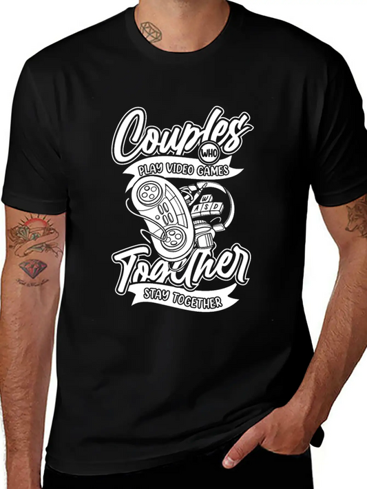 Video Games Lightweight Cotton T-Shirt – Daily Comfort Graphic Shirt