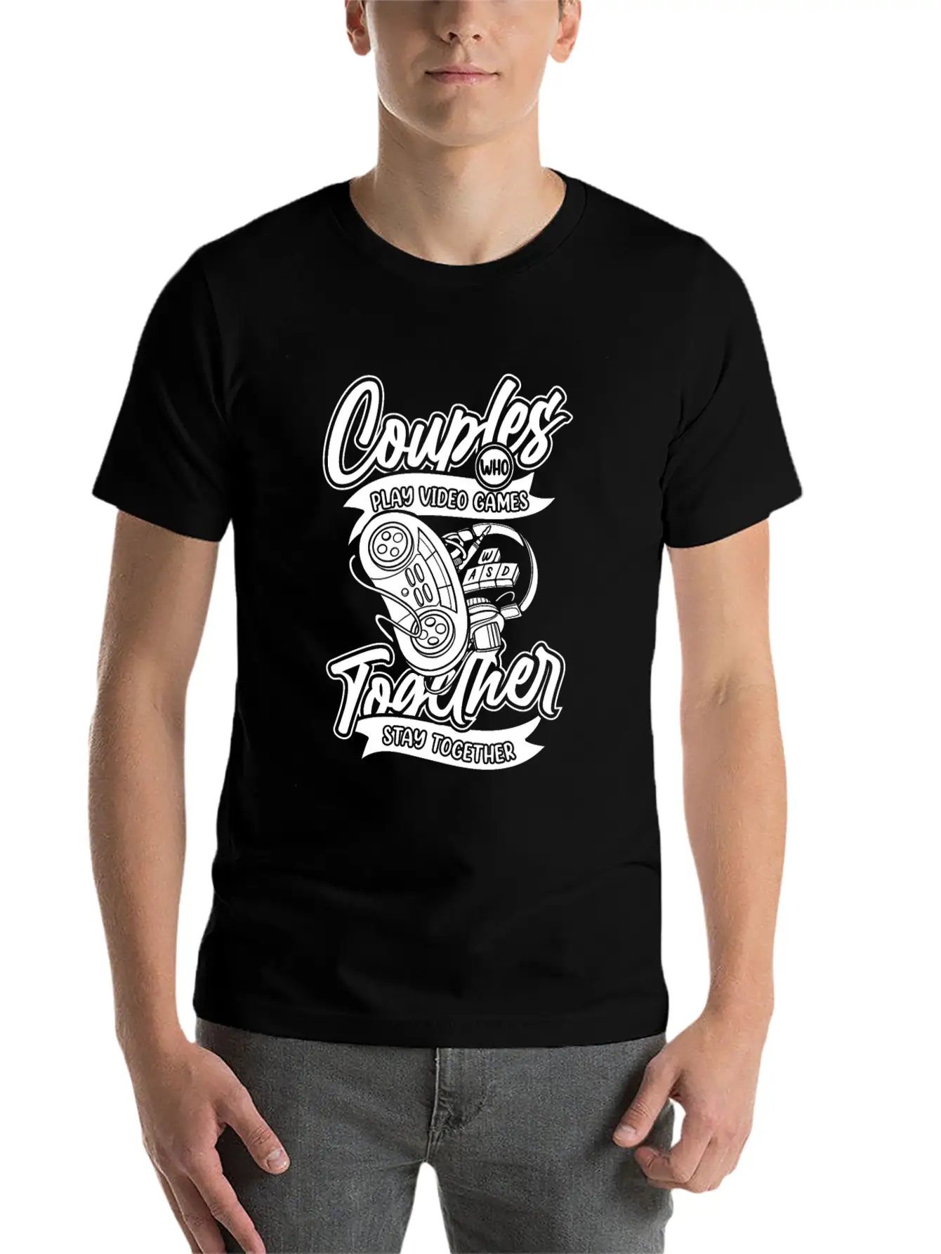 Video Games Lightweight Cotton T-Shirt – Daily Comfort Graphic Shirt
