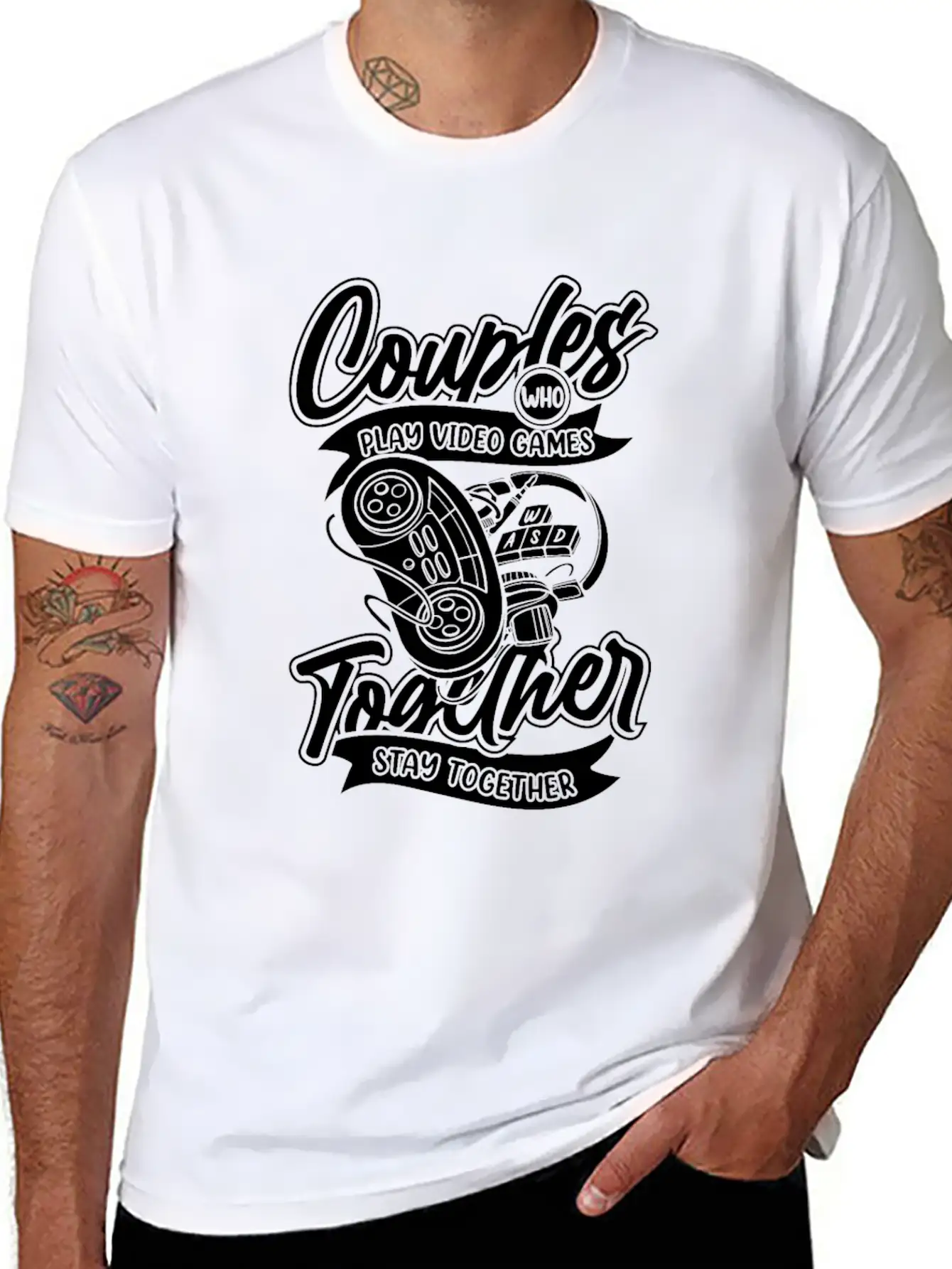 Video Games Lightweight Cotton T-Shirt – Daily Comfort Graphic Shirt
