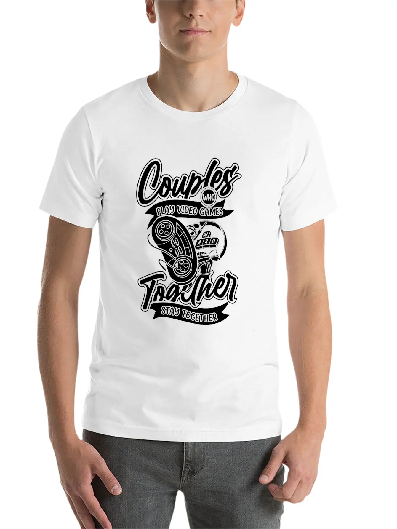 Video Games Lightweight Cotton T-Shirt – Daily Comfort Graphic Shirt