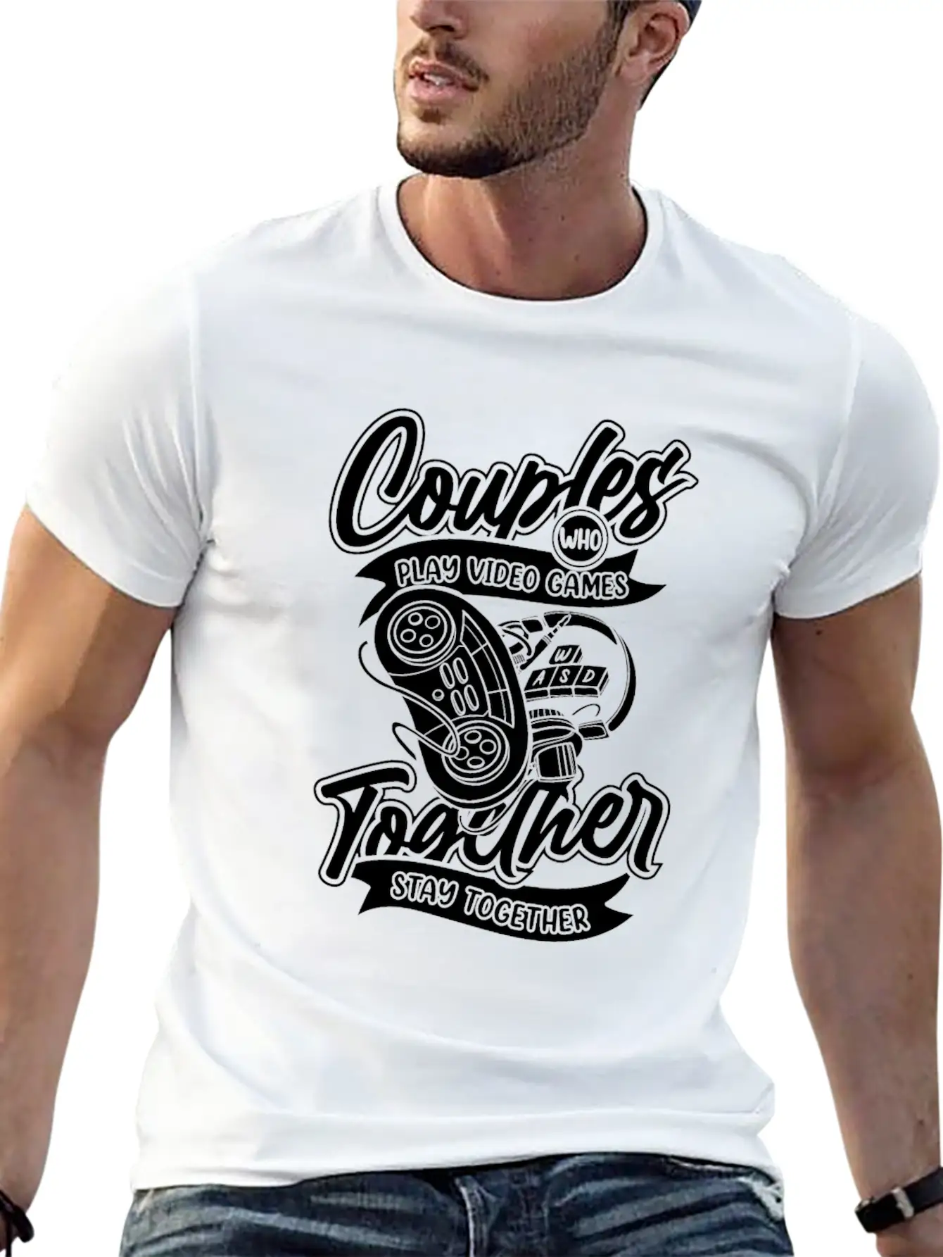 Video Games Lightweight Cotton T-Shirt – Daily Comfort Graphic Shirt