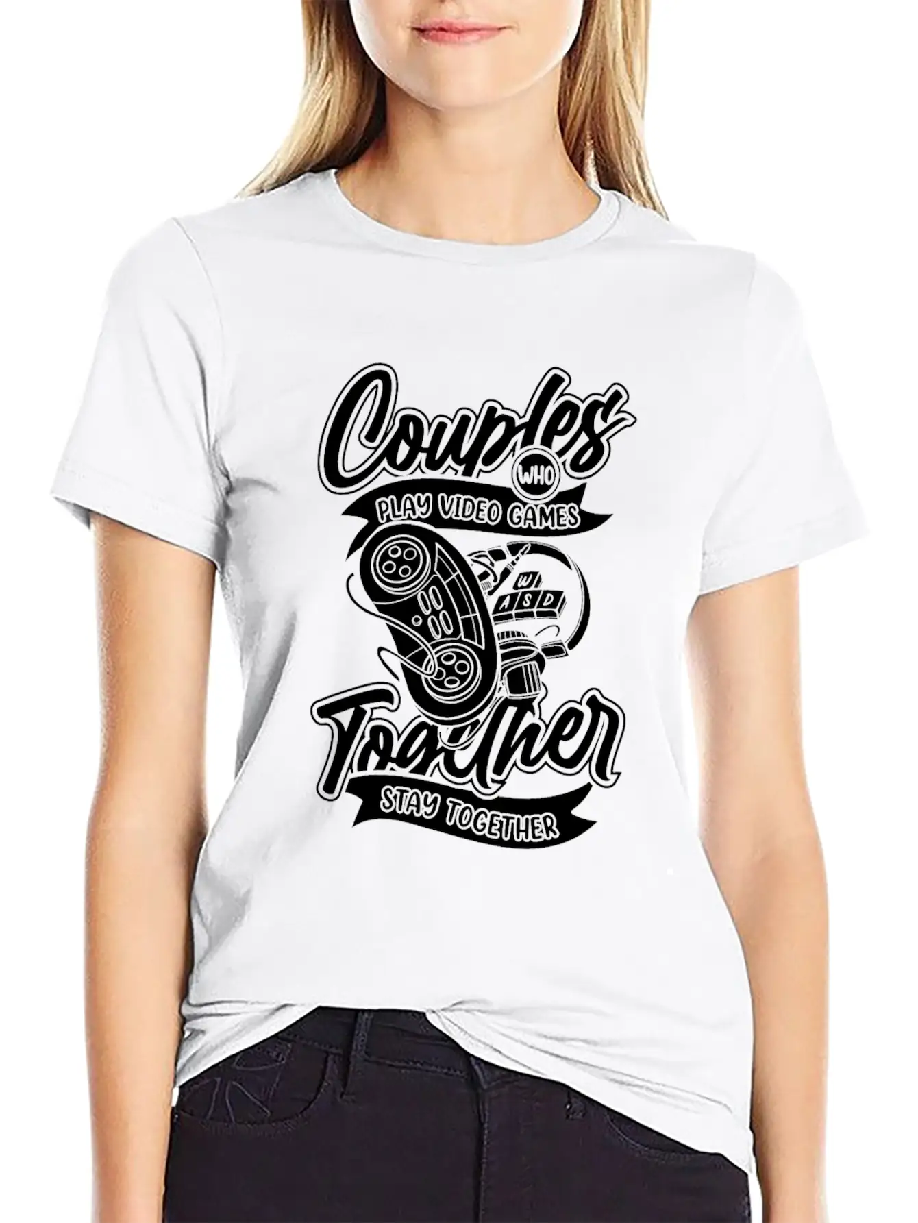Video Games Lightweight Cotton T-Shirt – Daily Comfort Graphic Shirt