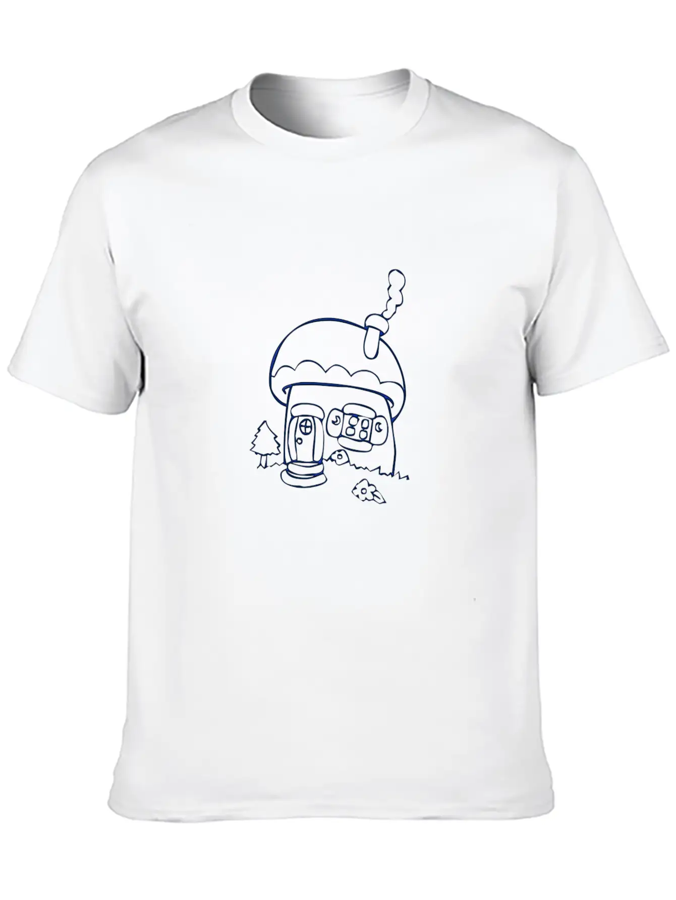Village House Soft Cotton Short Sleeve Tee – Unisex Wardrobe Staple