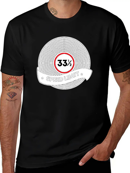 Vinly Records Audiophile Music Stylish Everyday T-Shirt – Unisex Basic Cotton Tee