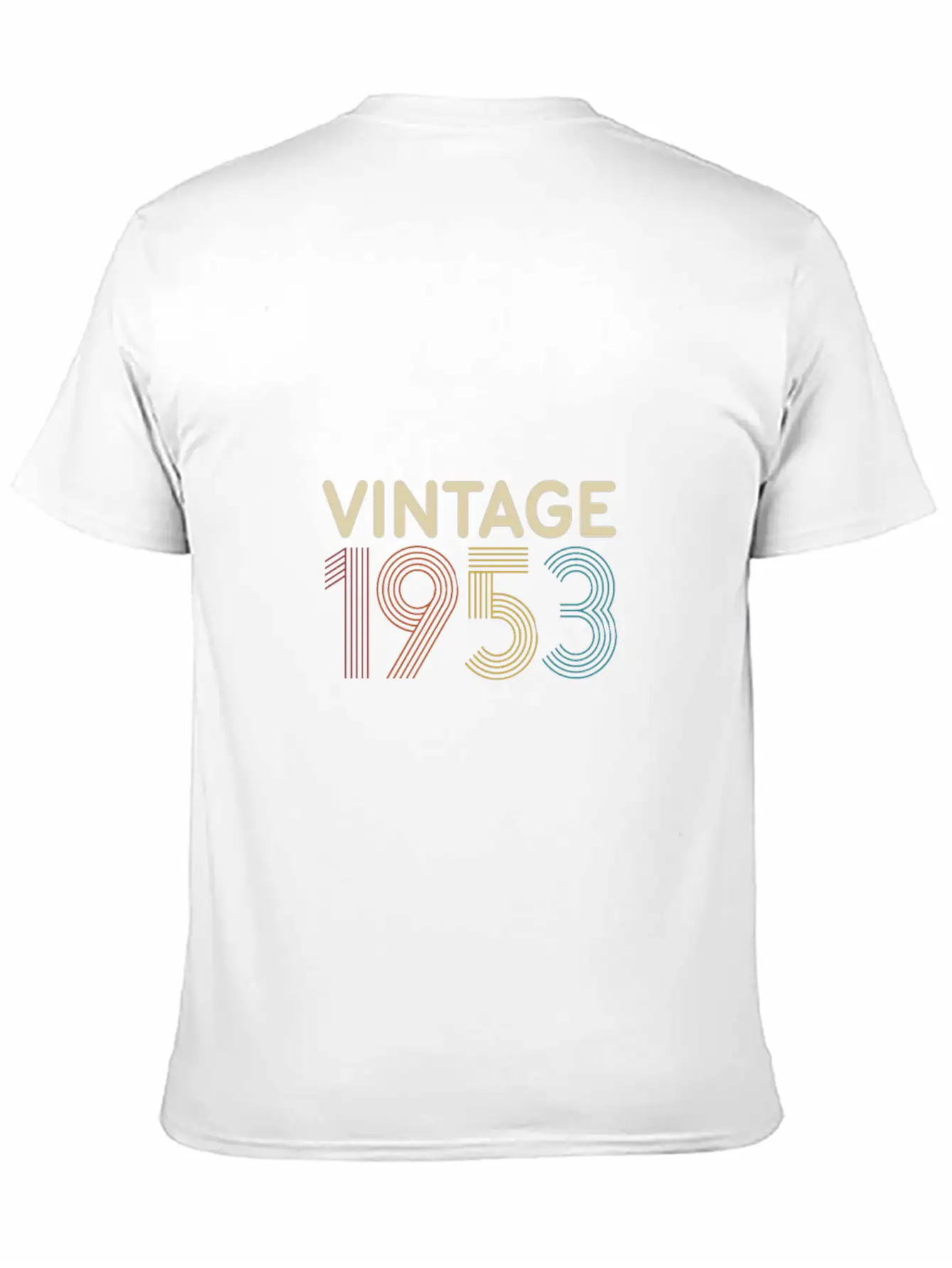 Vintage 1953 - Retro Birthday Essential Cotton Tee For Daily Outfits – Unisex Style