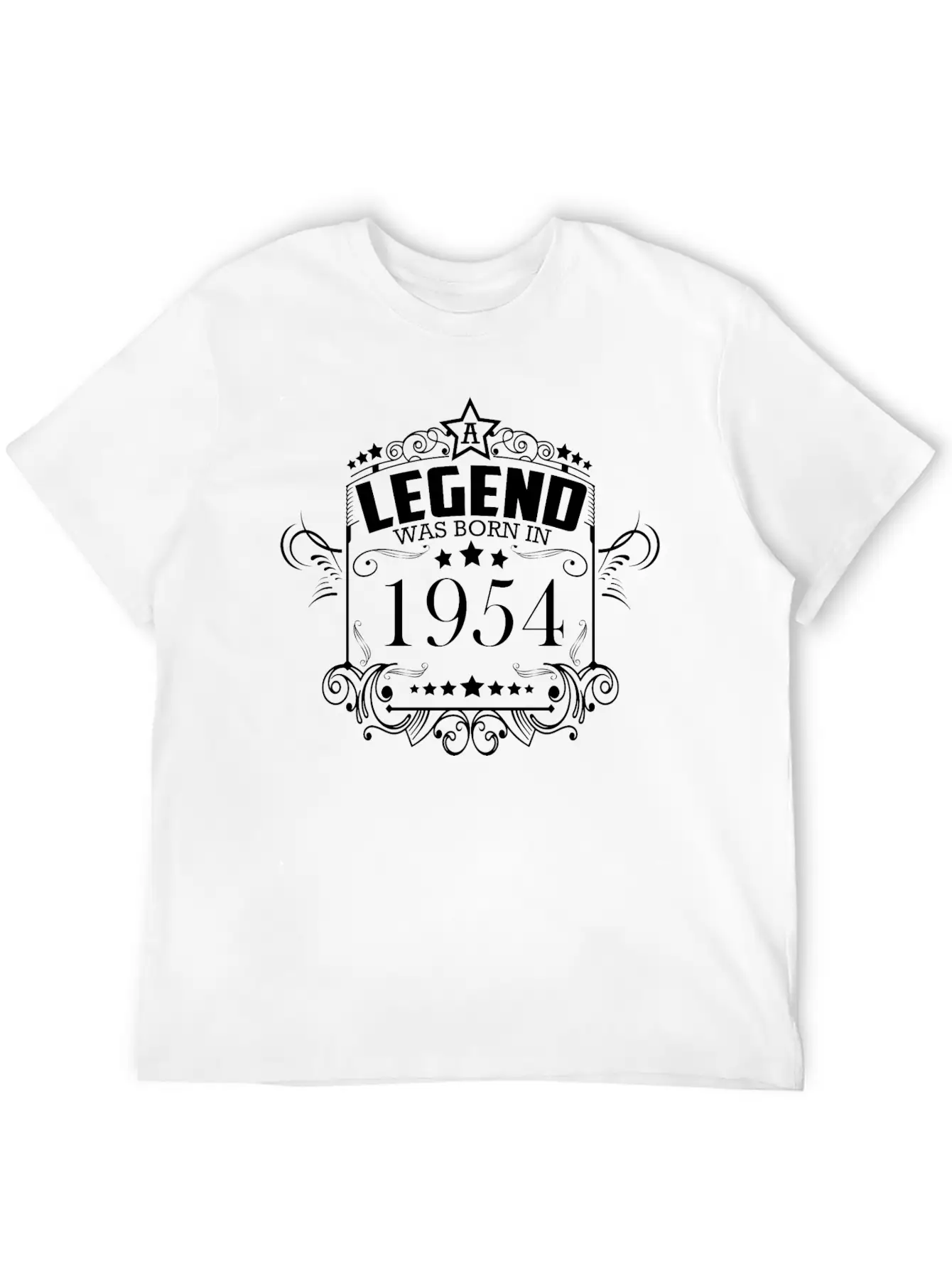 Vintage 1954 Birthday Vintage Unisex Casual T-Shirt – Clean Design For Daily Comfort