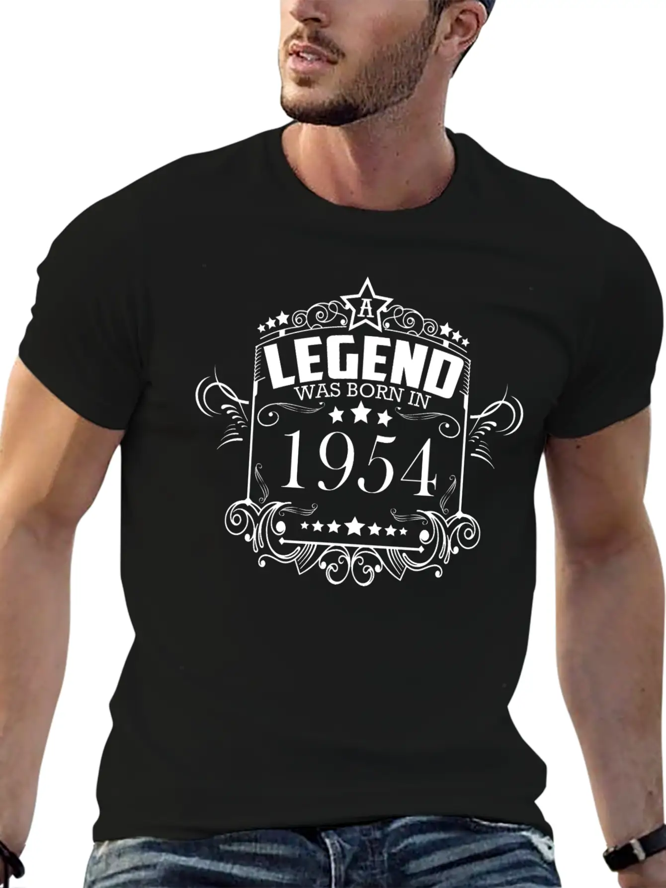 Vintage 1954 Birthday Vintage Unisex Casual T-Shirt – Clean Design For Daily Comfort