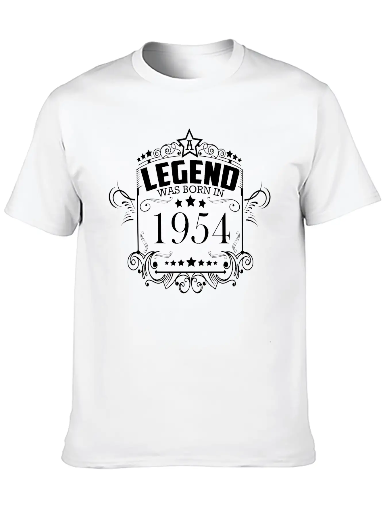 Vintage 1954 Birthday Vintage Unisex Casual T-Shirt – Clean Design For Daily Comfort