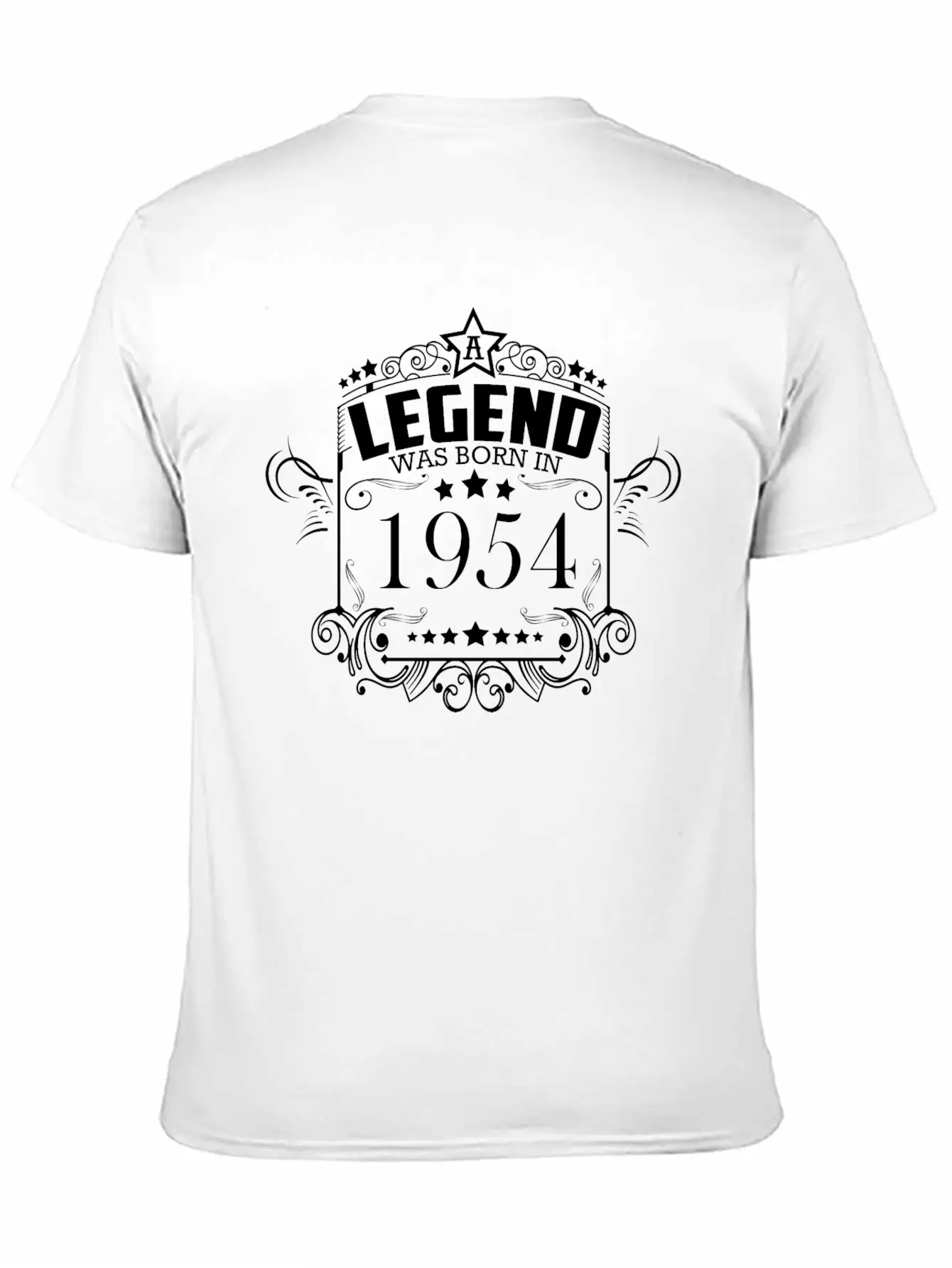 Vintage 1954 Birthday Vintage Unisex Casual T-Shirt – Clean Design For Daily Comfort