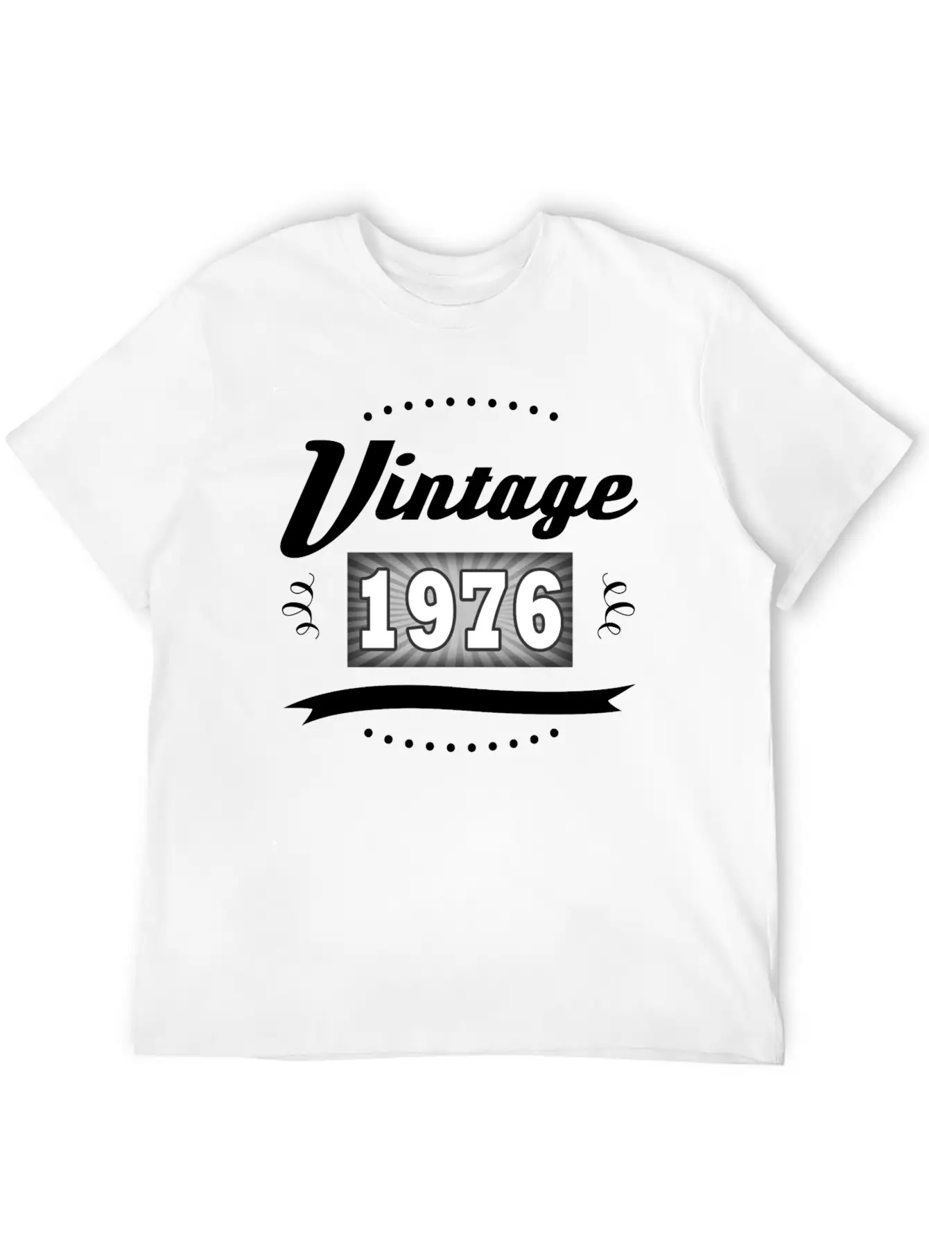 VINTAGE 1976 2.png Essential Cotton Tee For Daily Outfits – Unisex Style