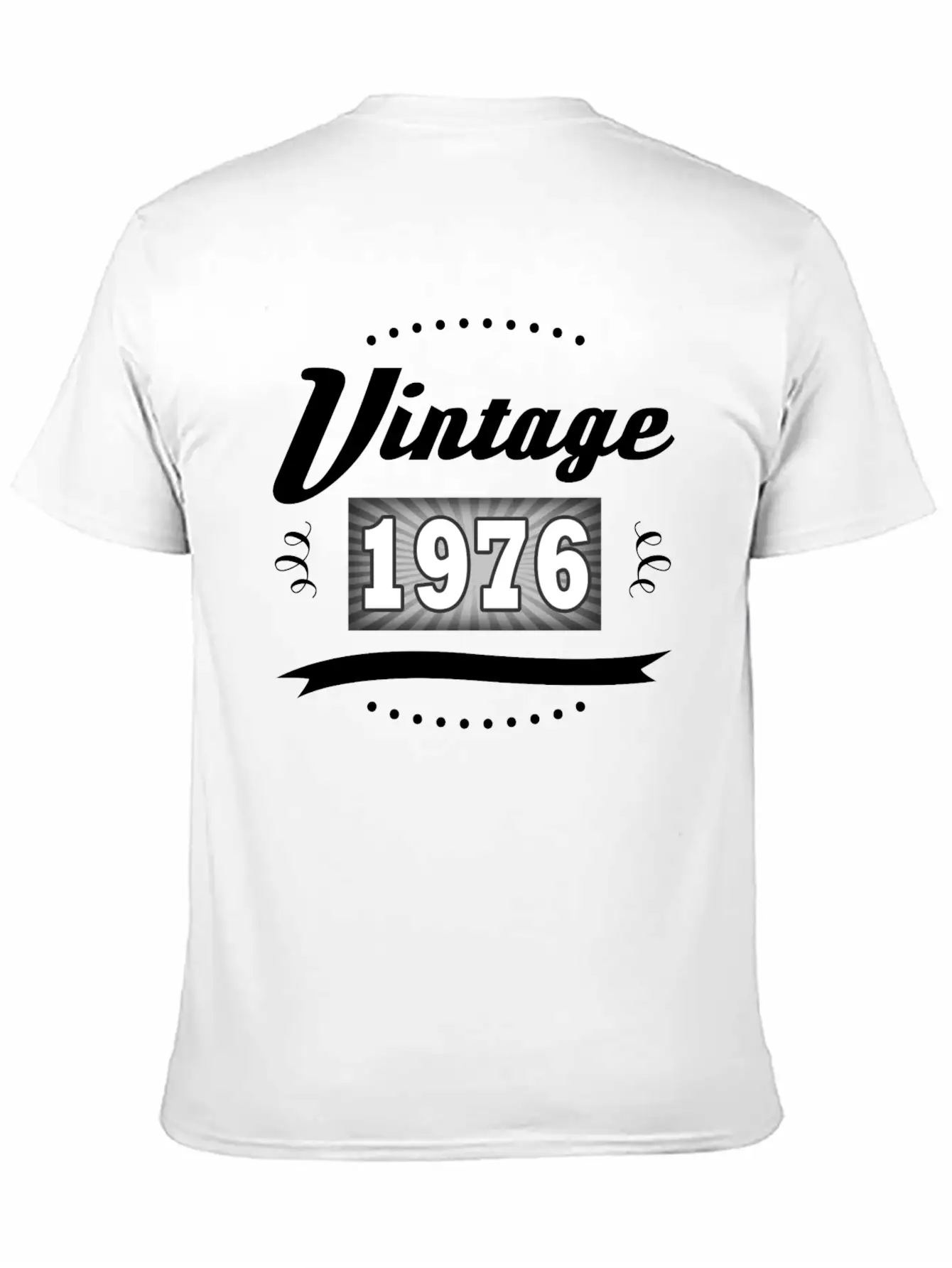 VINTAGE 1976 2.png Essential Cotton Tee For Daily Outfits – Unisex Style
