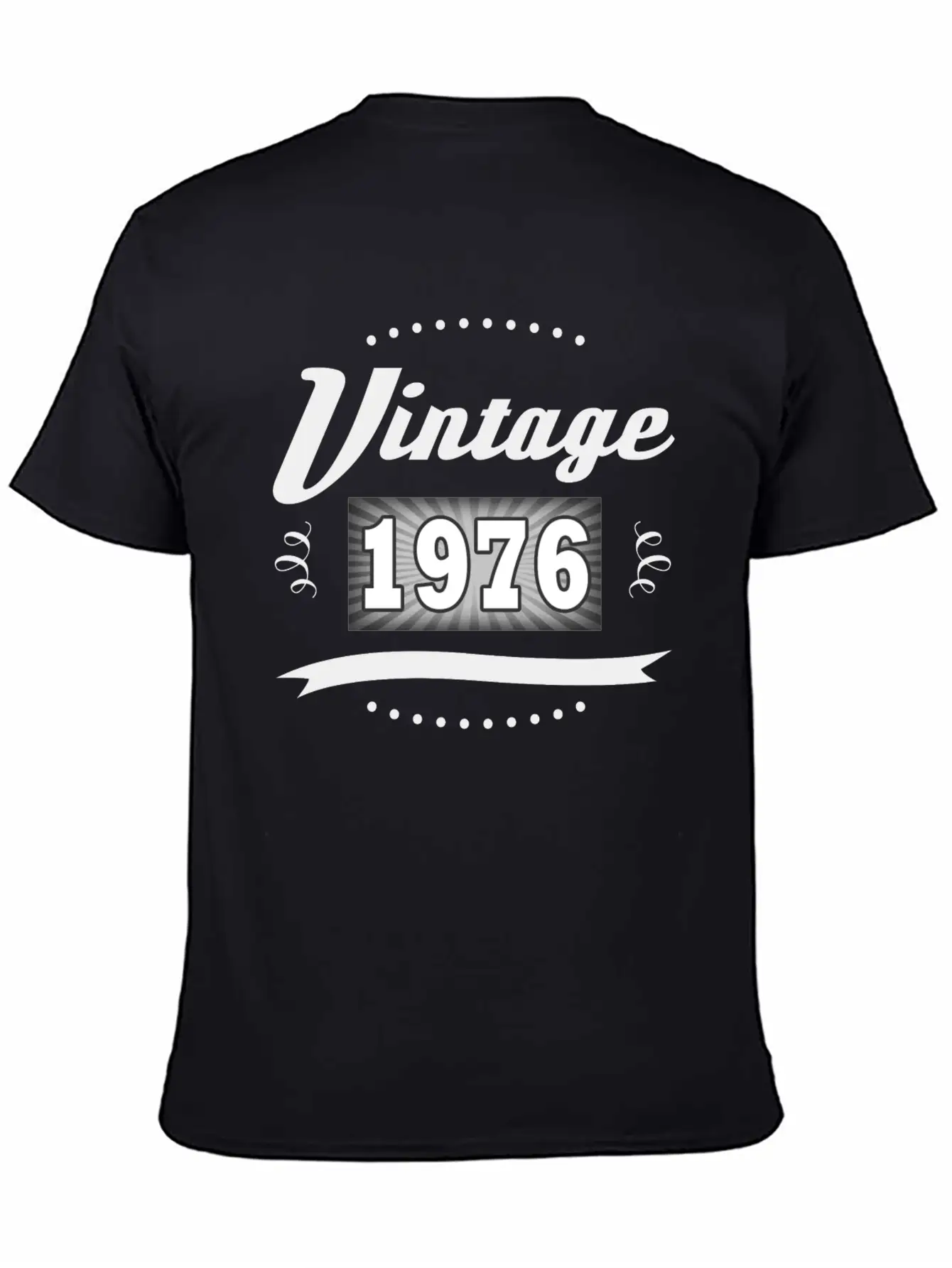 VINTAGE 1976 2.png Essential Cotton Tee For Daily Outfits – Unisex Style