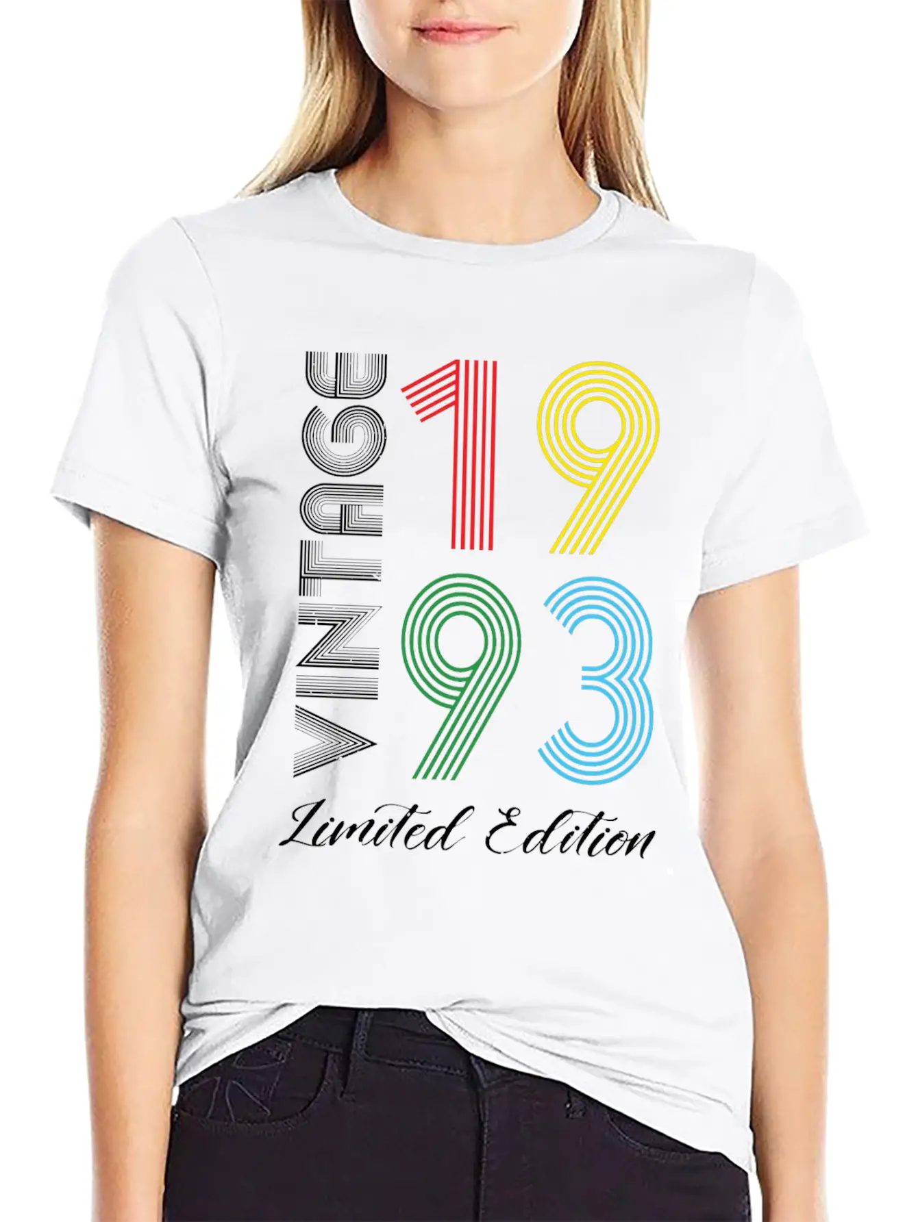 Vintage 1993 Vintage Birthday Retro Vintage Basic Graphic T-Shirt – Daily Comfort In Soft Cotton