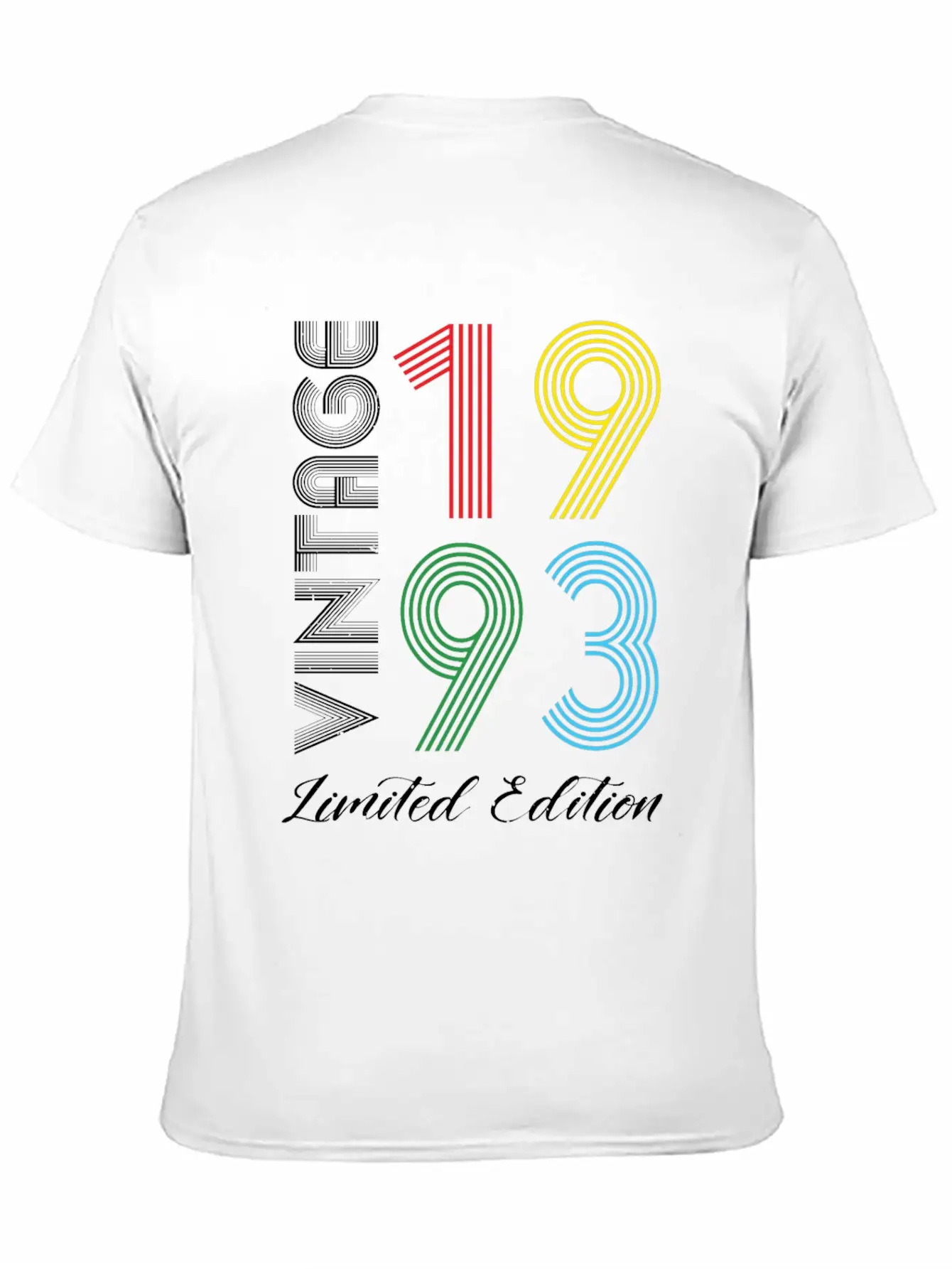 Vintage 1993 Vintage Birthday Retro Vintage Basic Graphic T-Shirt – Daily Comfort In Soft Cotton
