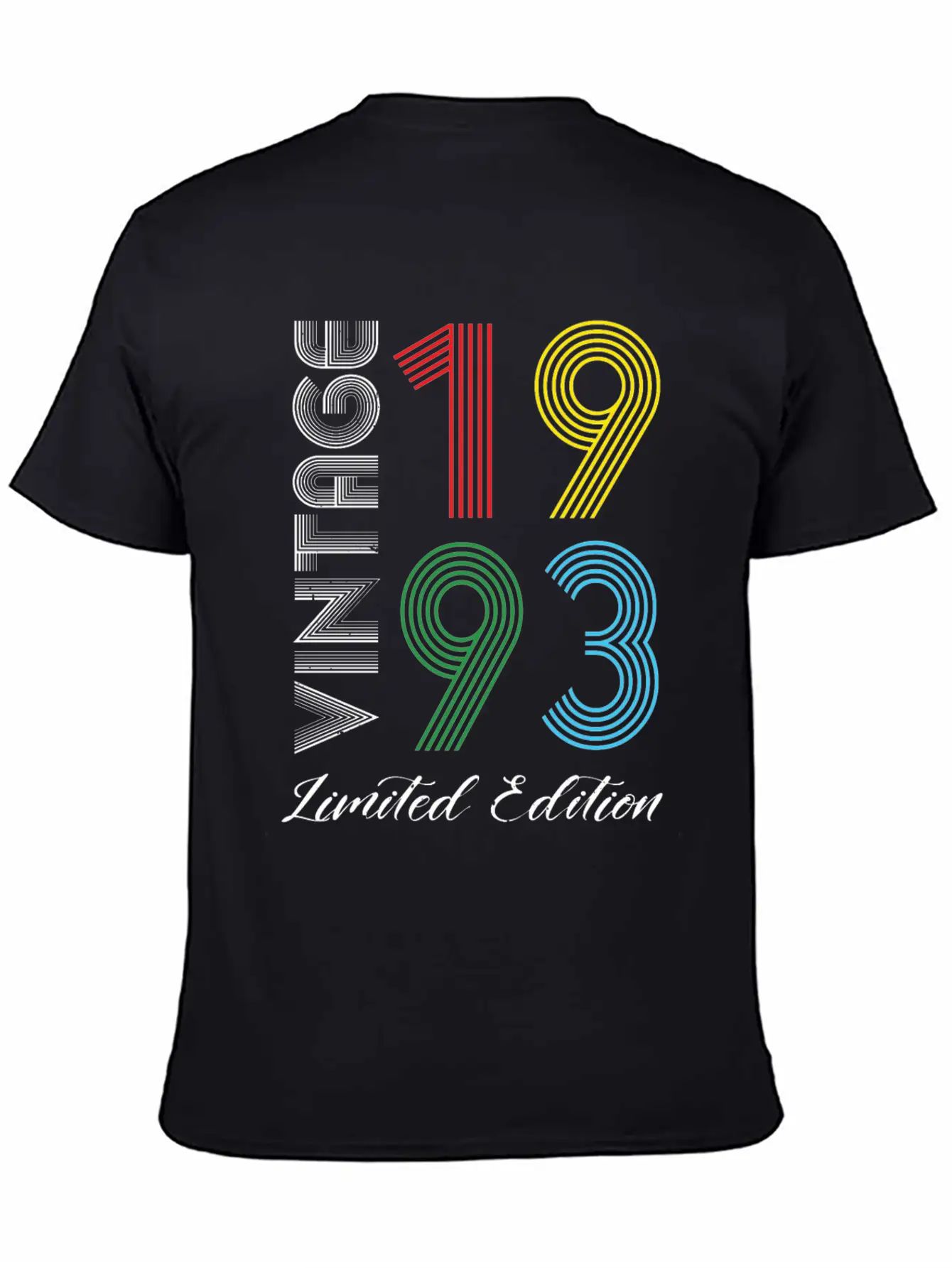 Vintage 1993 Vintage Birthday Retro Vintage Basic Graphic T-Shirt – Daily Comfort In Soft Cotton