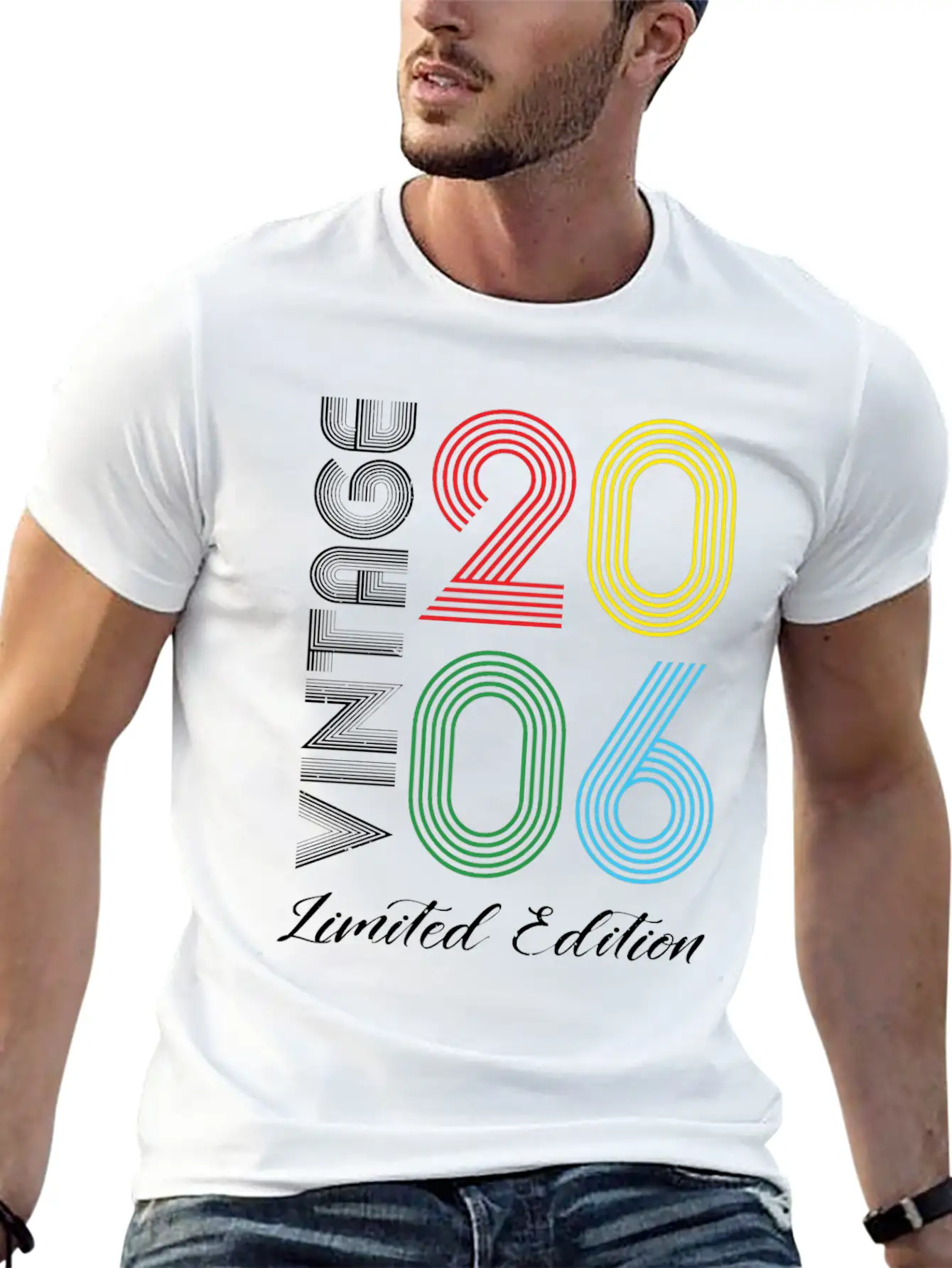 Vintage 2006 Vintage Birthday Retro Vintage Classic Fit Graphic Tee For Daily Comfort – Unisex Cotton Shirt