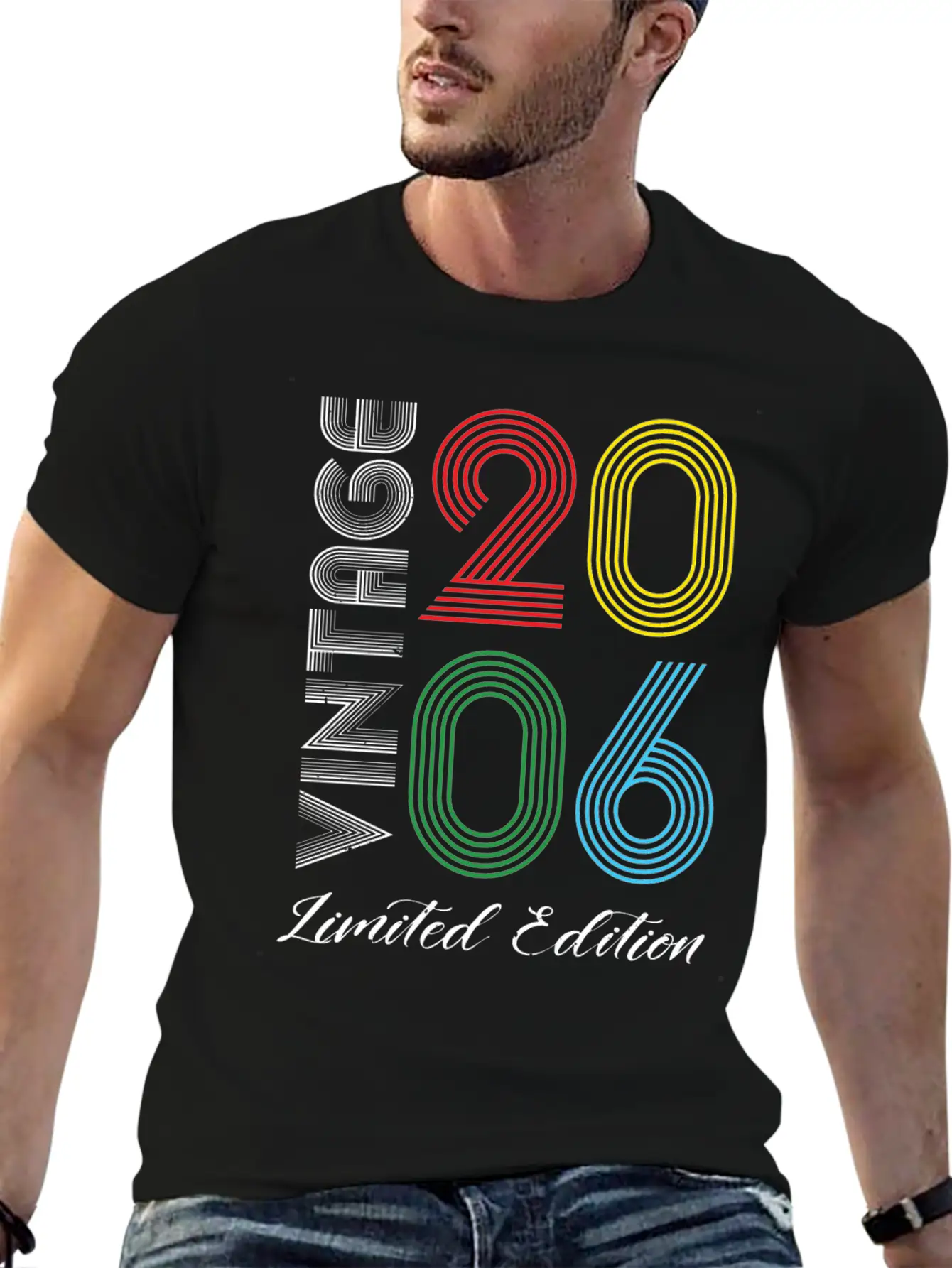 Vintage 2006 Vintage Birthday Retro Vintage Classic Fit Graphic Tee For Daily Comfort – Unisex Cotton Shirt
