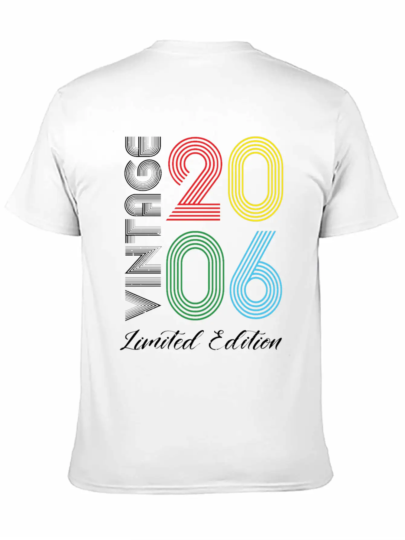 Vintage 2006 Vintage Birthday Retro Vintage Classic Fit Graphic Tee For Daily Comfort – Unisex Cotton Shirt