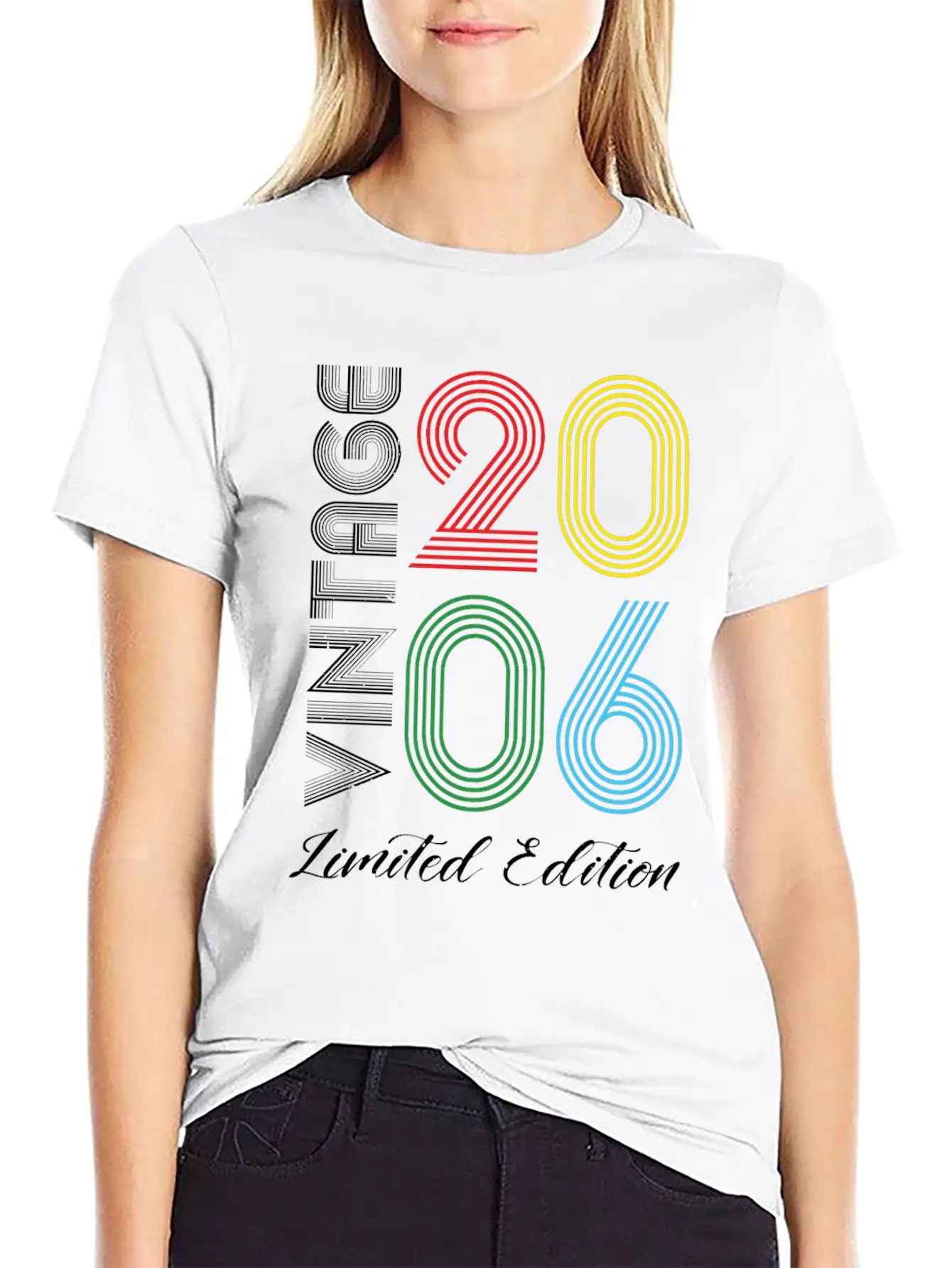 Vintage 2006 Vintage Birthday Retro Vintage Classic Fit Graphic Tee For Daily Comfort – Unisex Cotton Shirt