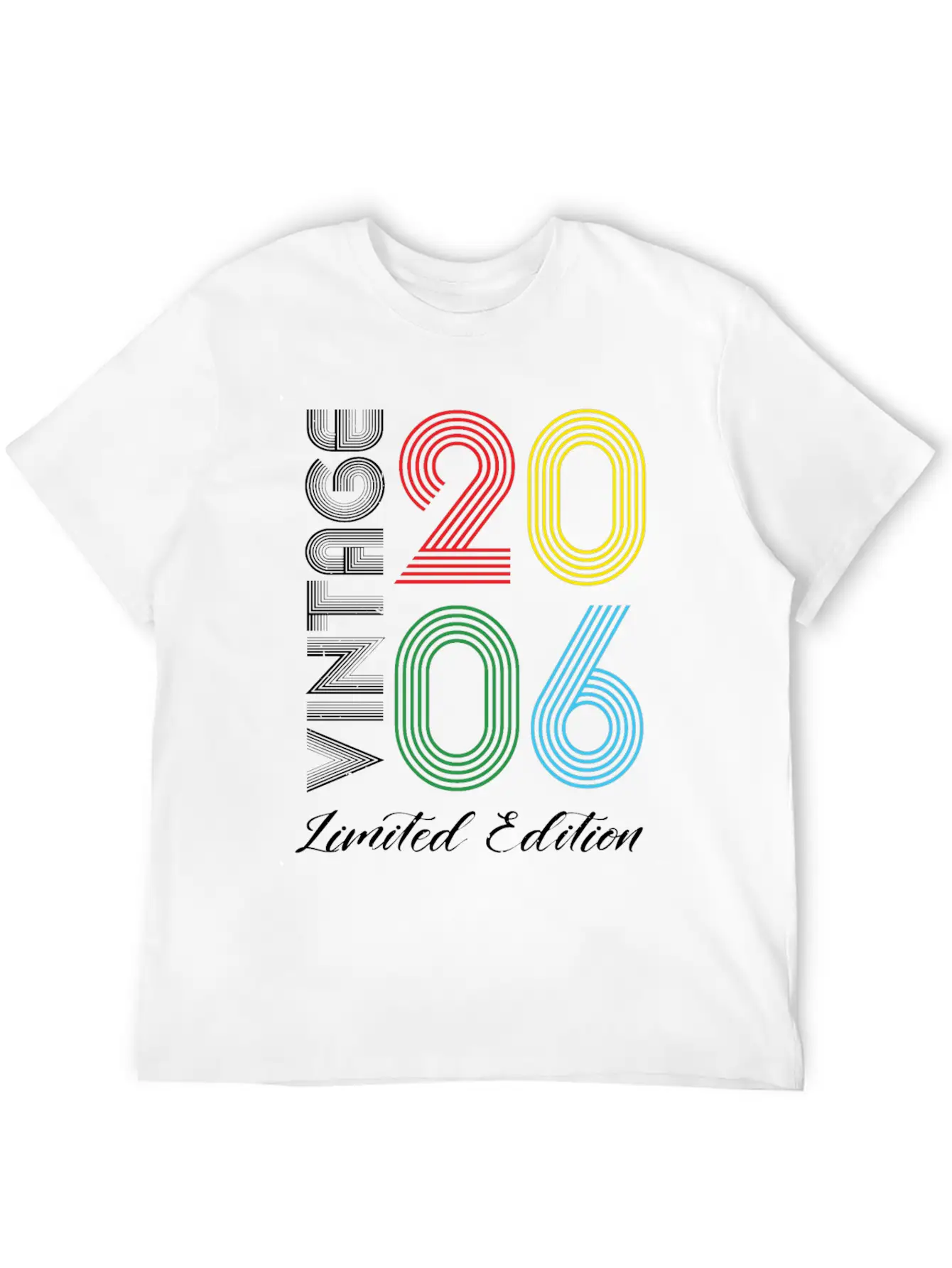 Vintage 2006 Vintage Birthday Retro Vintage Classic Fit Graphic Tee For Daily Comfort – Unisex Cotton Shirt