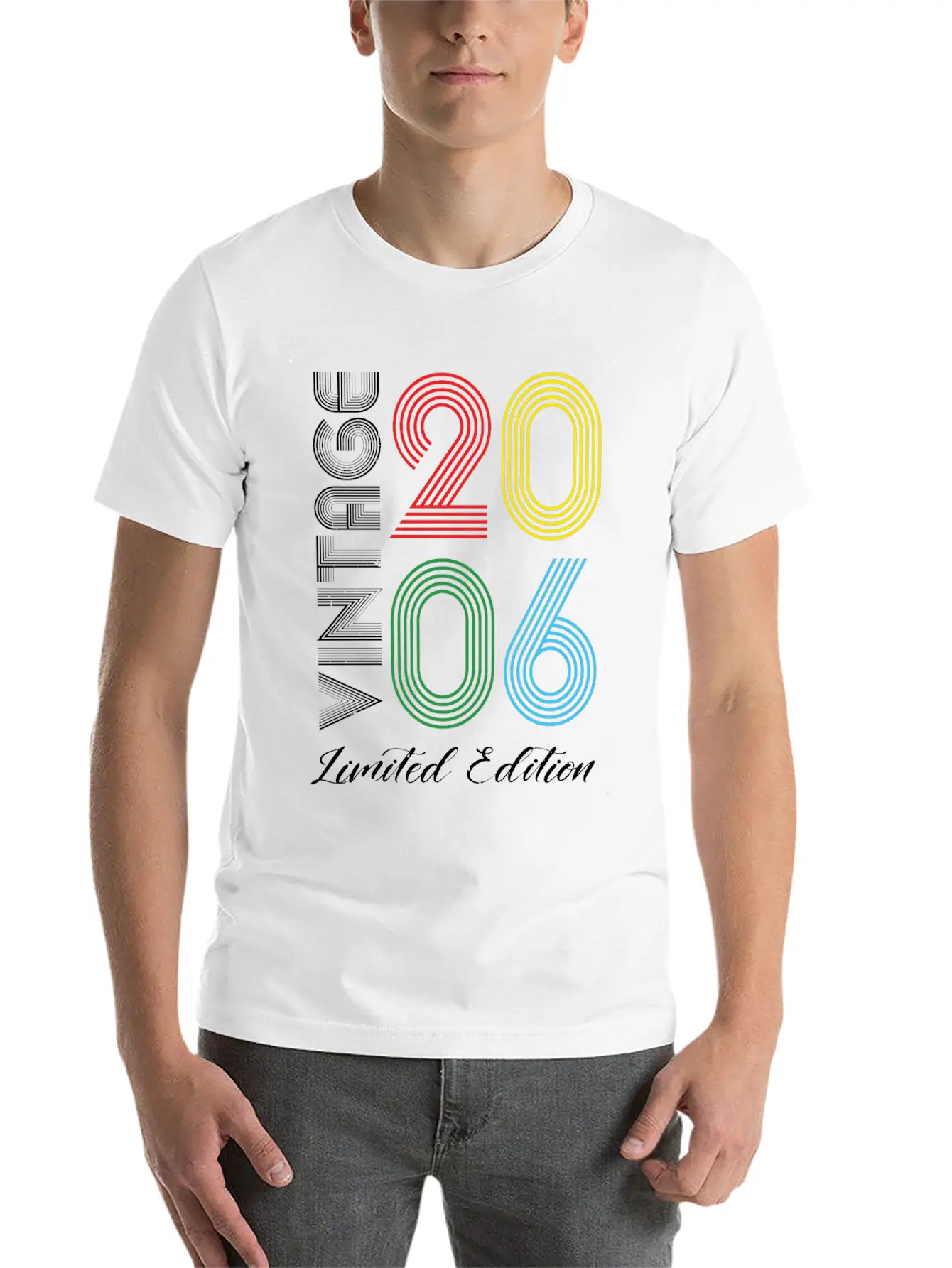 Vintage 2006 Vintage Birthday Retro Vintage Classic Fit Graphic Tee For Daily Comfort – Unisex Cotton Shirt
