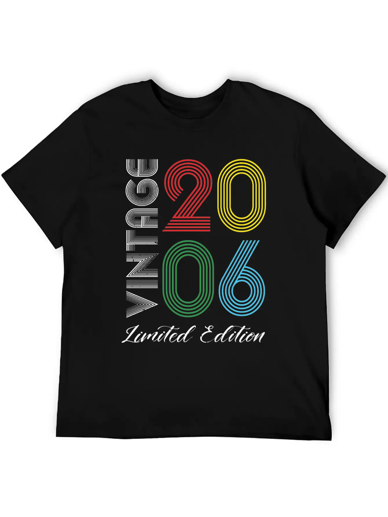 Vintage 2006 Vintage Birthday Retro Vintage Classic Fit Graphic Tee For Daily Comfort – Unisex Cotton Shirt