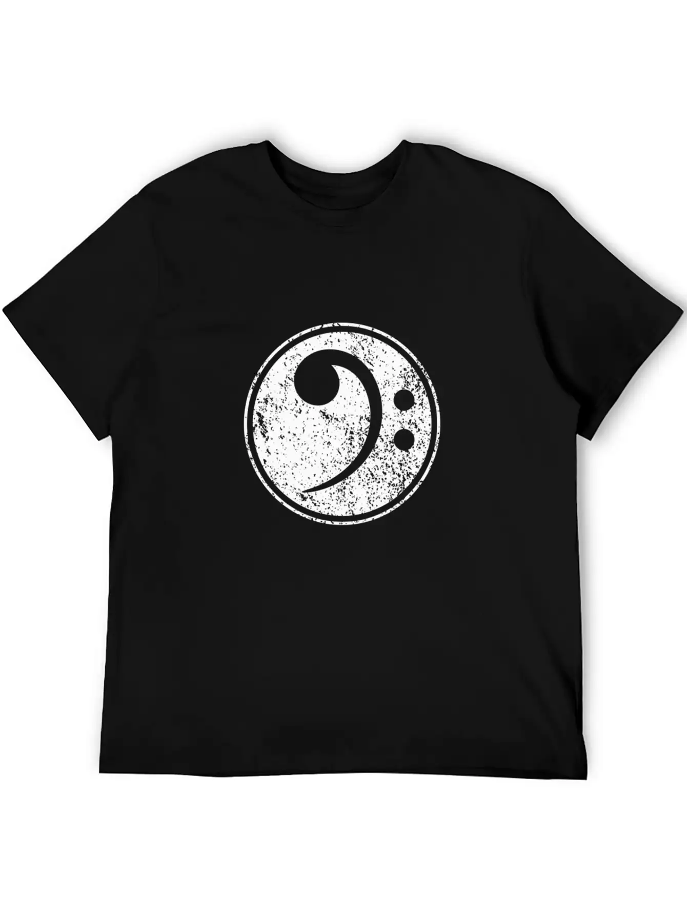 Vintage Bass Clef Bassist Bass Player Musician Ess Unisex Casual T-Shirt – Clean Design For Daily Comfort