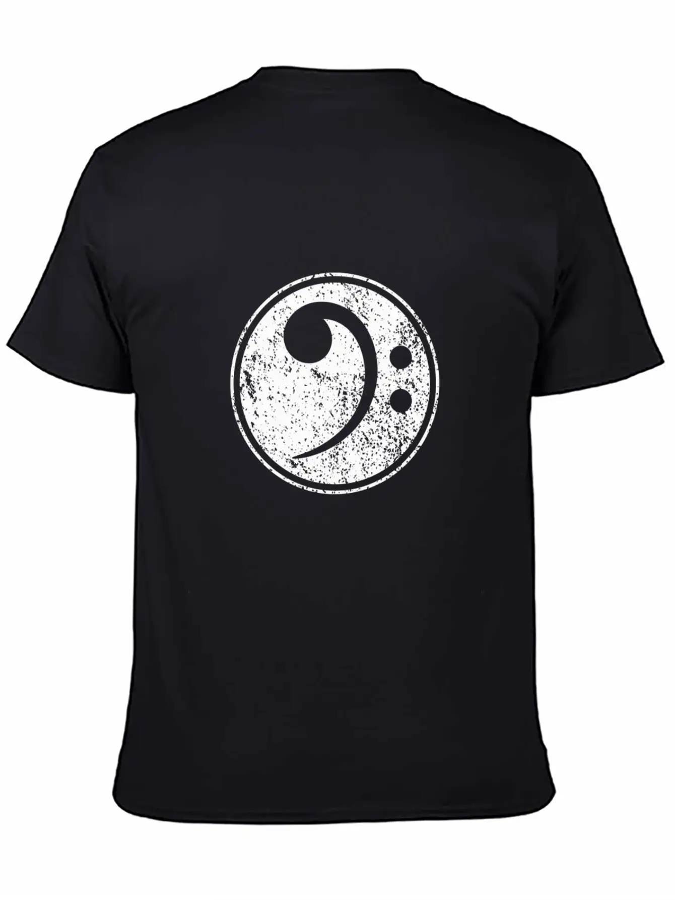 Vintage Bass Clef Bassist Bass Player Musician Ess Unisex Casual T-Shirt – Clean Design For Daily Comfort