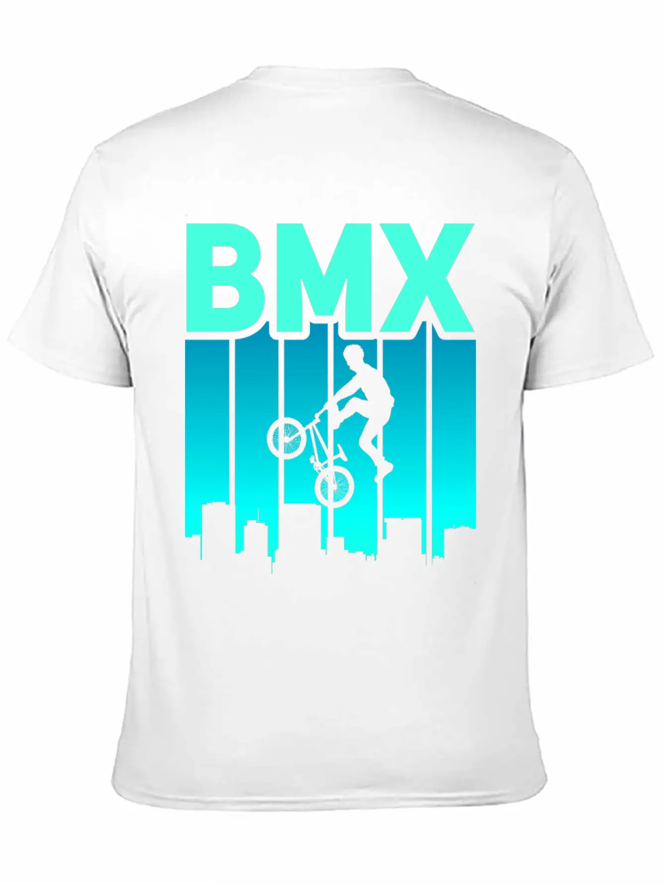 Vintage Bike Outfit, Bicycle Urban Freestyle BMX Essential Cotton Tee For Daily Outfits – Unisex Style