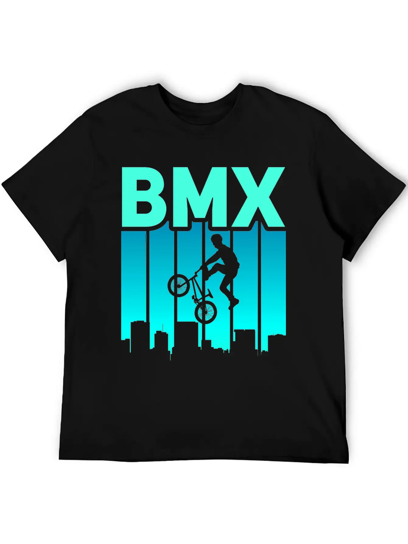 Vintage Bike Outfit, Bicycle Urban Freestyle BMX Essential Cotton Tee For Daily Outfits – Unisex Style