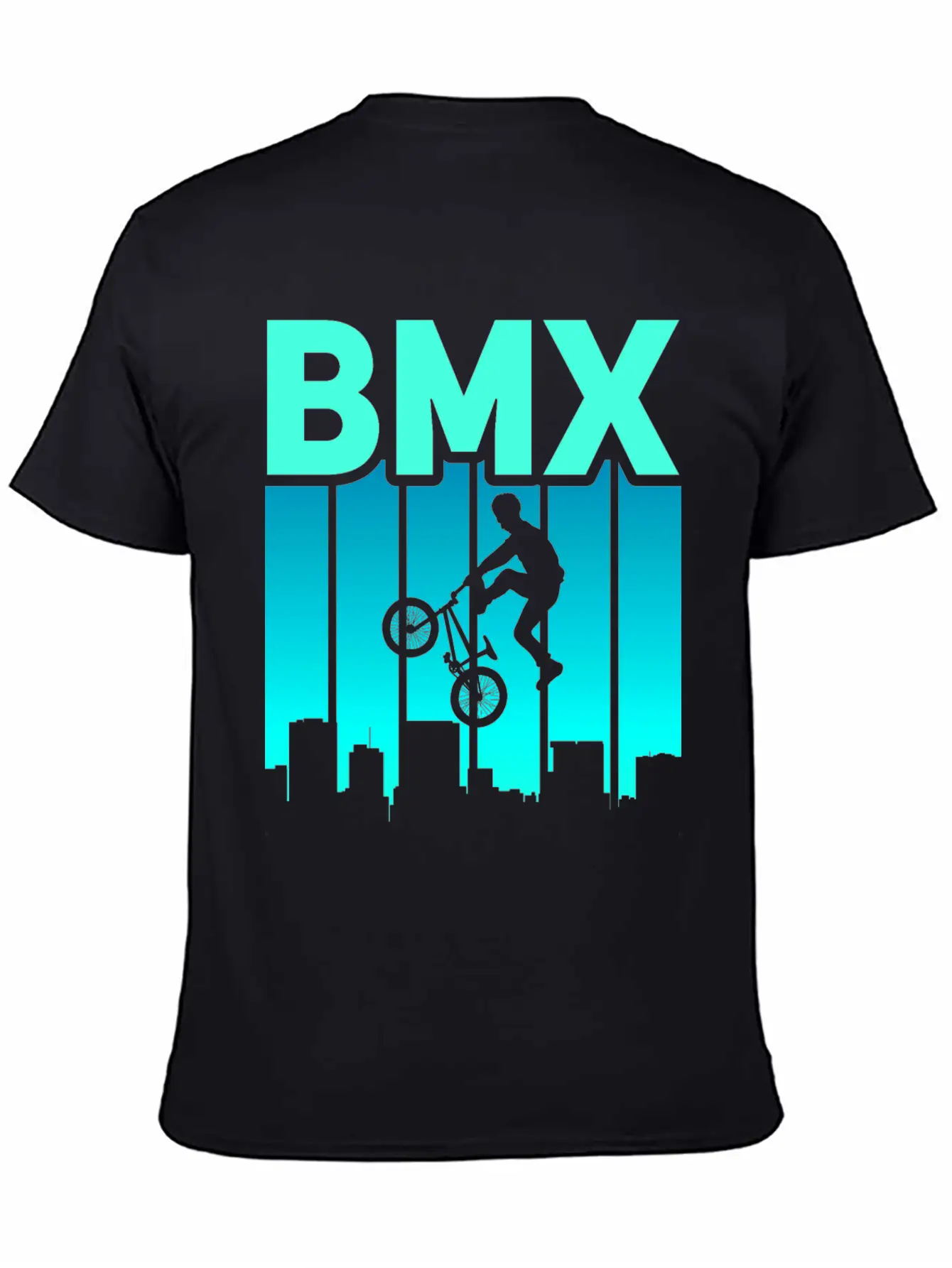 Vintage Bike Outfit, Bicycle Urban Freestyle BMX Essential Cotton Tee For Daily Outfits – Unisex Style