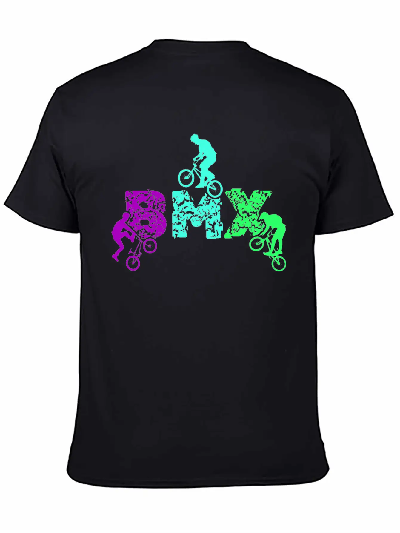 Vintage Bike Outfit, Bicycle Urban Freestyle BMX Relaxed Everyday Tee – Lightweight And Durable Cotton