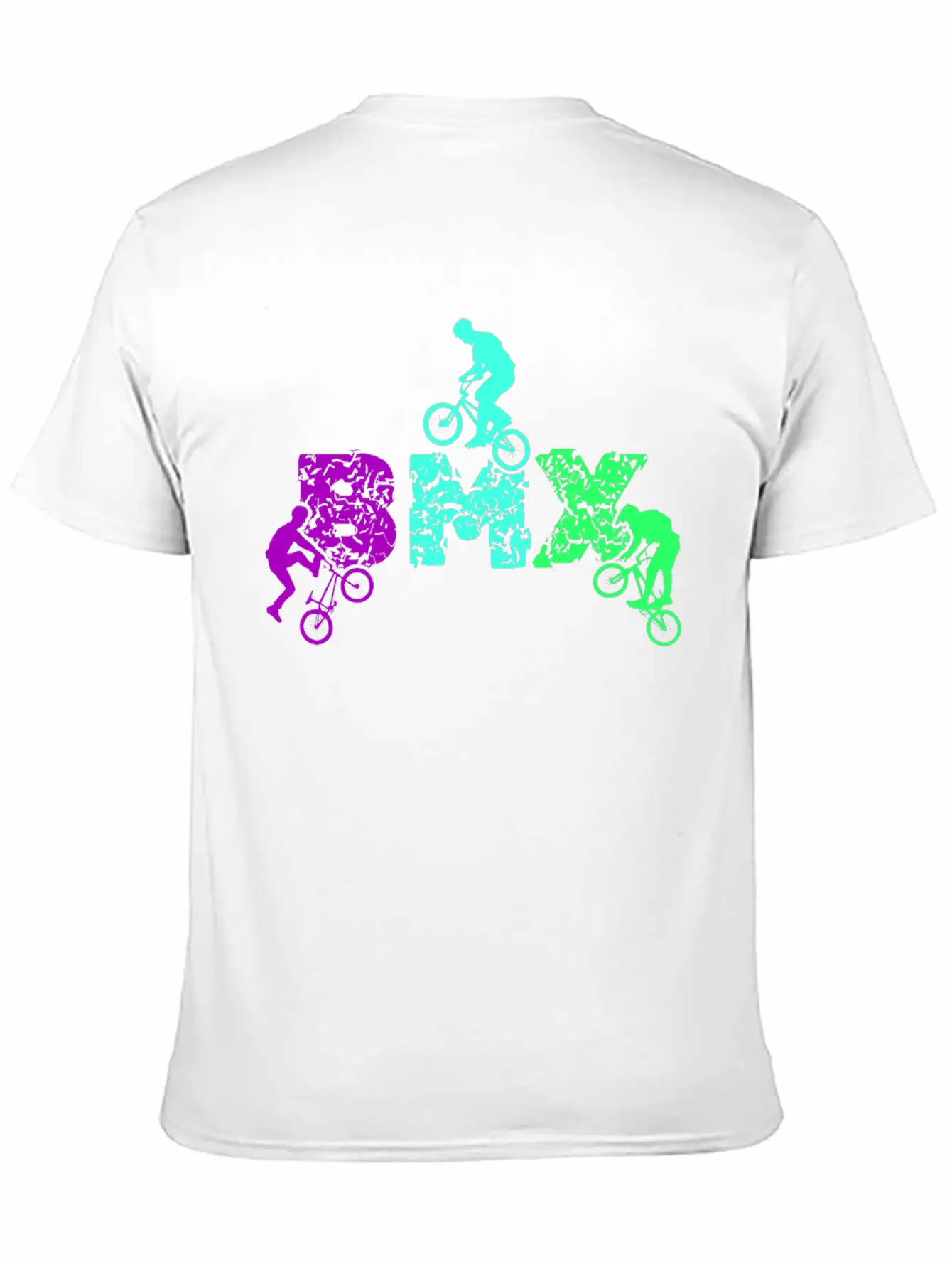 Vintage Bike Outfit, Bicycle Urban Freestyle BMX Relaxed Everyday Tee – Lightweight And Durable Cotton