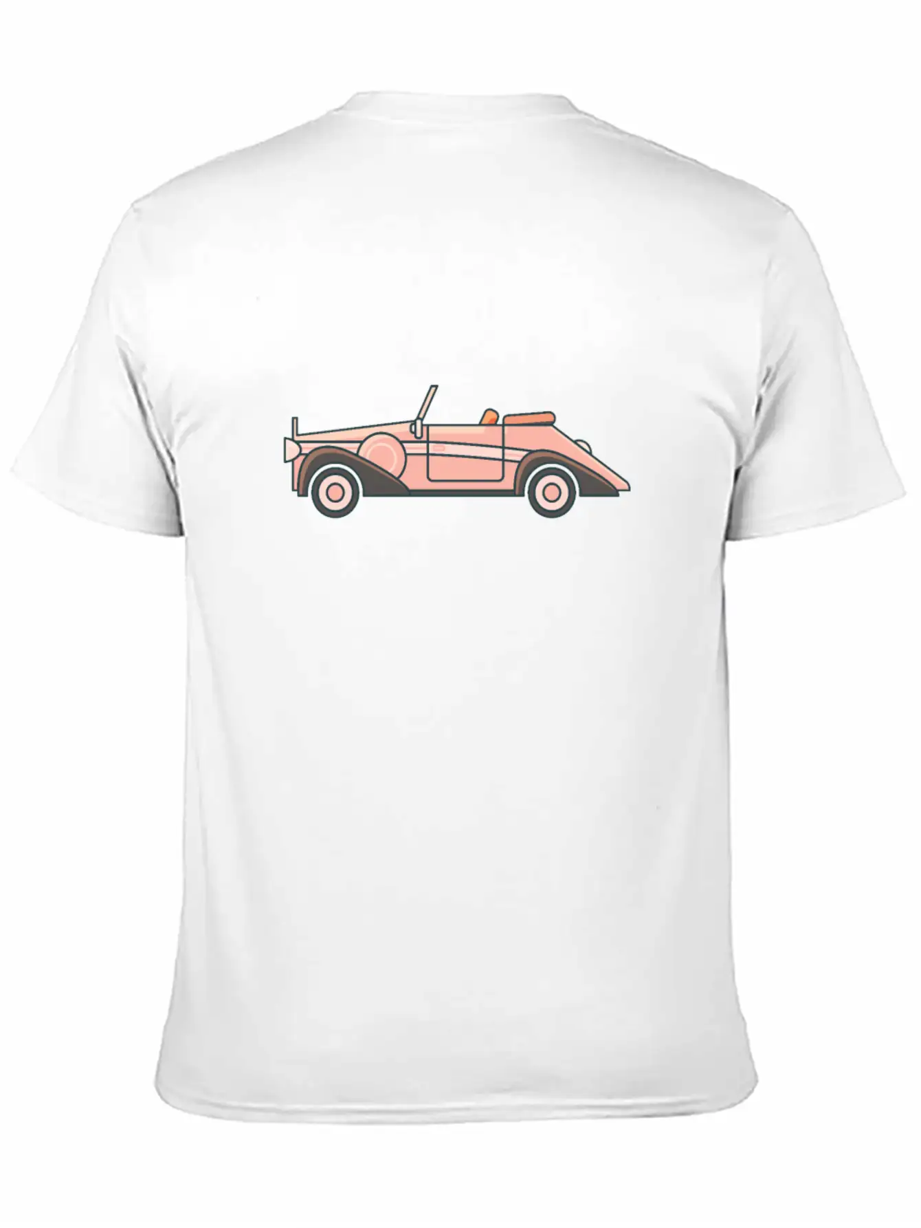 Vintage Car Lightweight Cotton T-Shirt – Daily Comfort Graphic Shirt