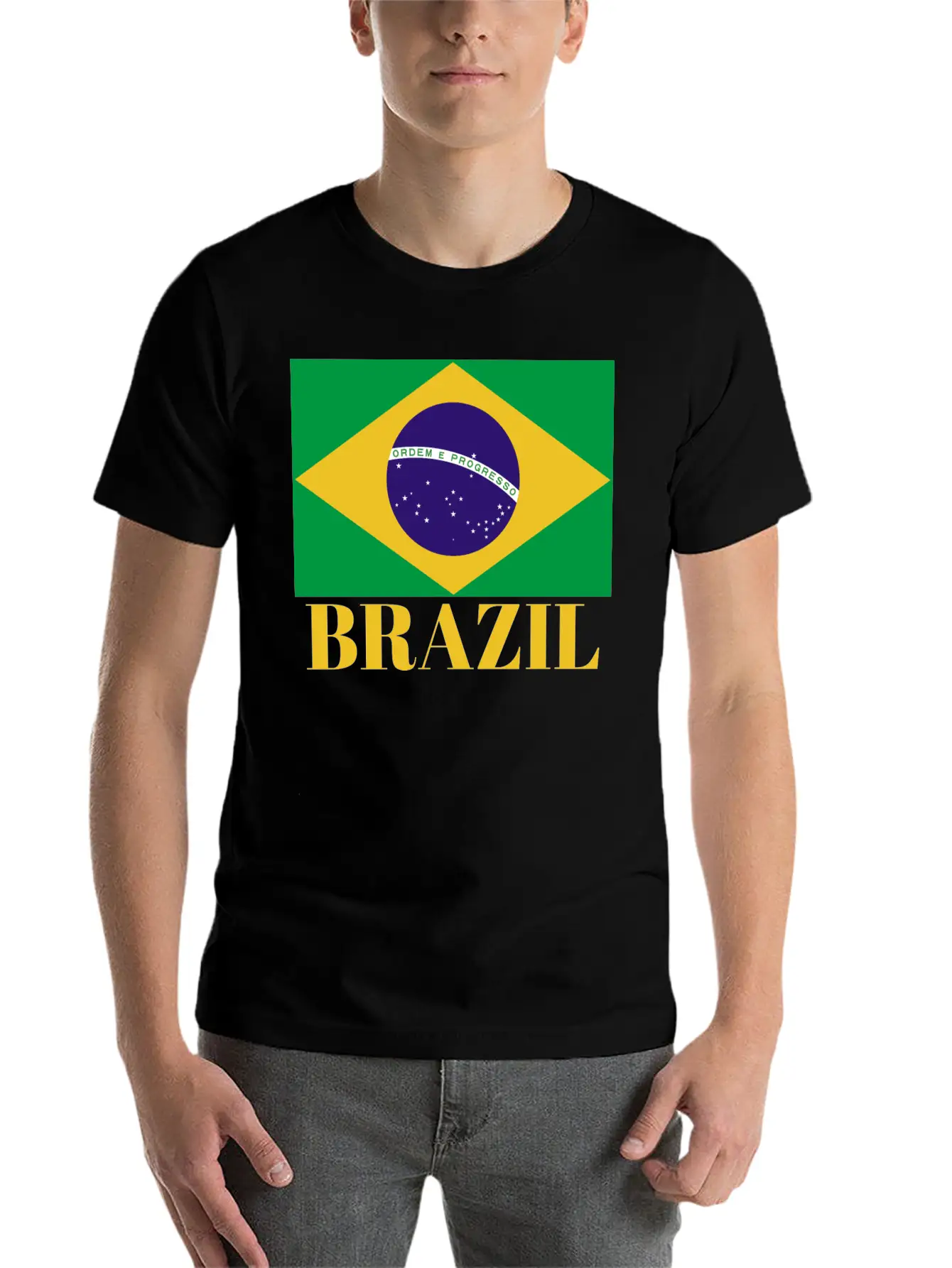 Vintage It's In My DNA Brazil Flag BRAZIL BRASIL Soft Cotton Short Sleeve Tee – Unisex Wardrobe Staple