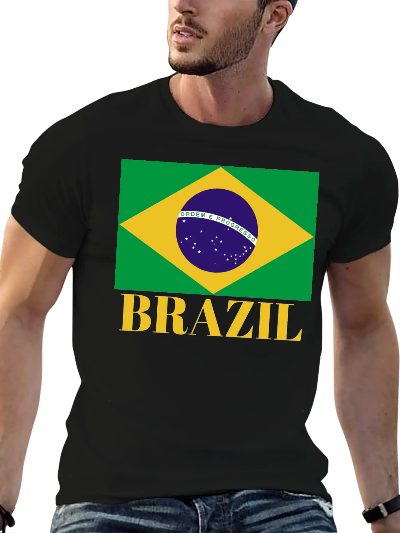 Vintage It's In My DNA Brazil Flag BRAZIL BRASIL Soft Cotton Short Sleeve Tee – Unisex Wardrobe Staple