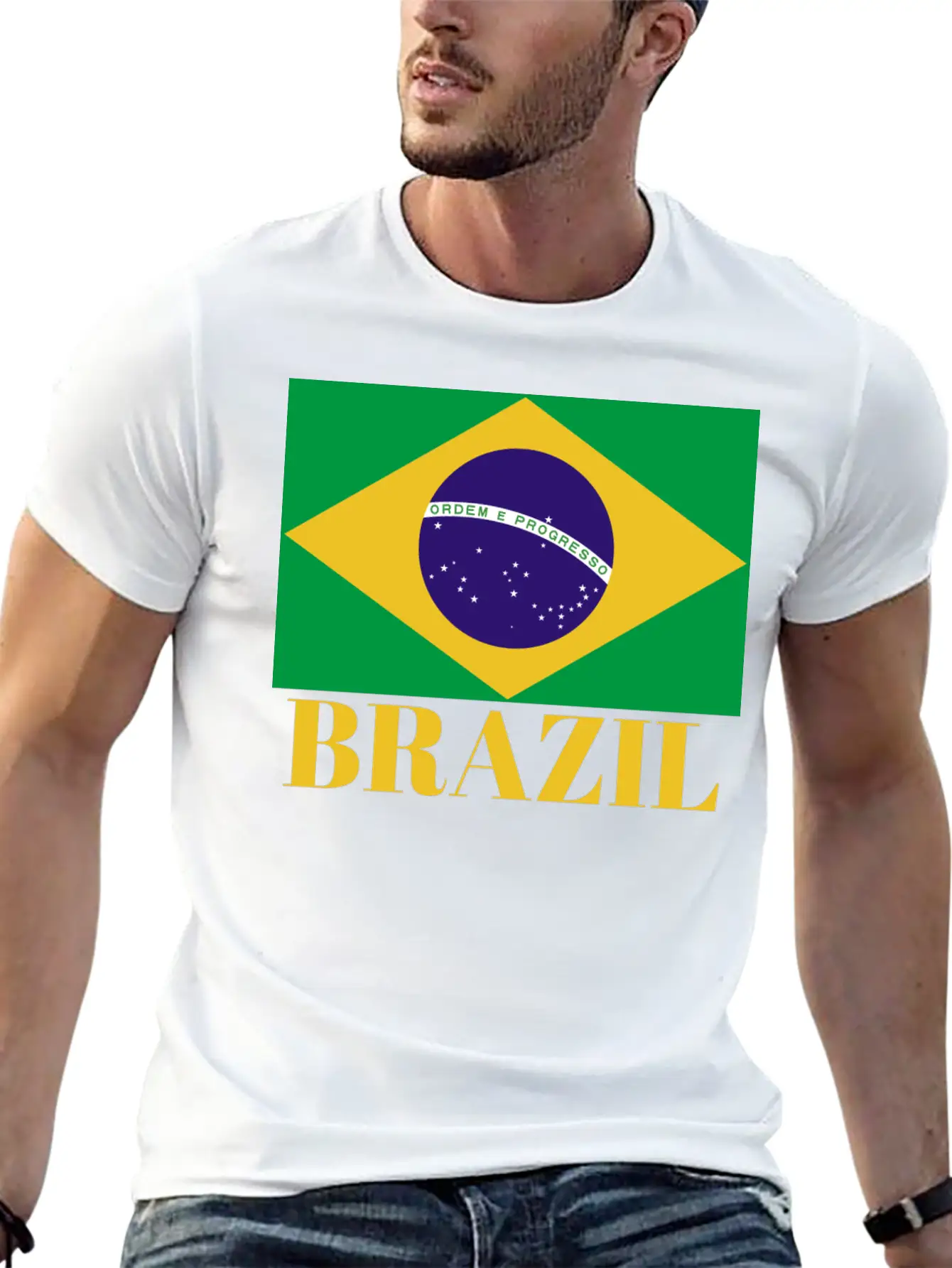 Vintage It's In My DNA Brazil Flag BRAZIL BRASIL Soft Cotton Short Sleeve Tee – Unisex Wardrobe Staple