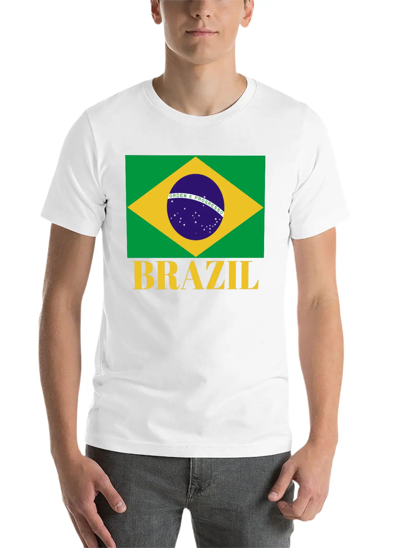 Vintage It's In My DNA Brazil Flag BRAZIL BRASIL Soft Cotton Short Sleeve Tee – Unisex Wardrobe Staple