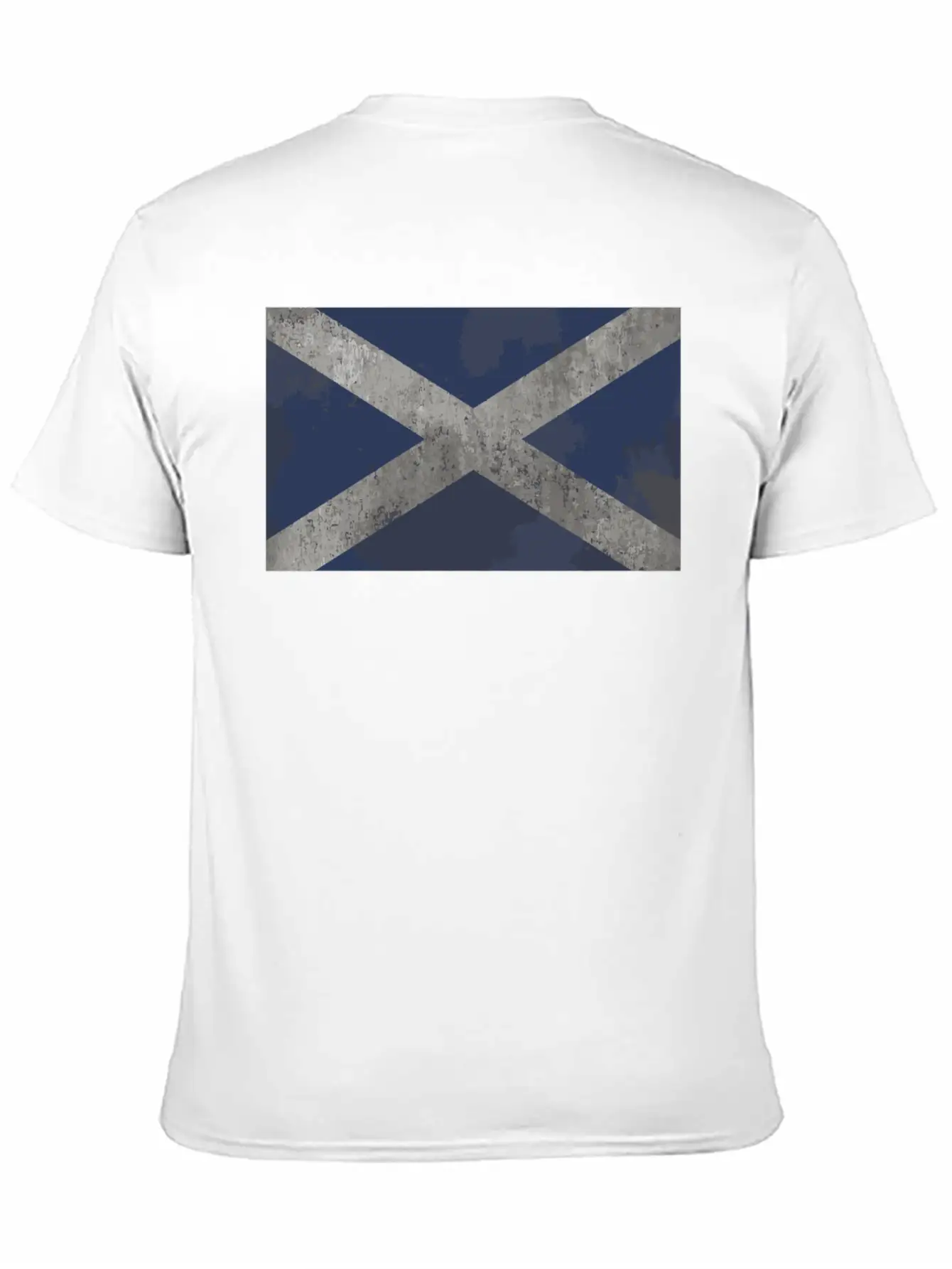 Vintage Scotland Flag Modern Fit Casual T-Shirt ��� Clean And Versatile Design