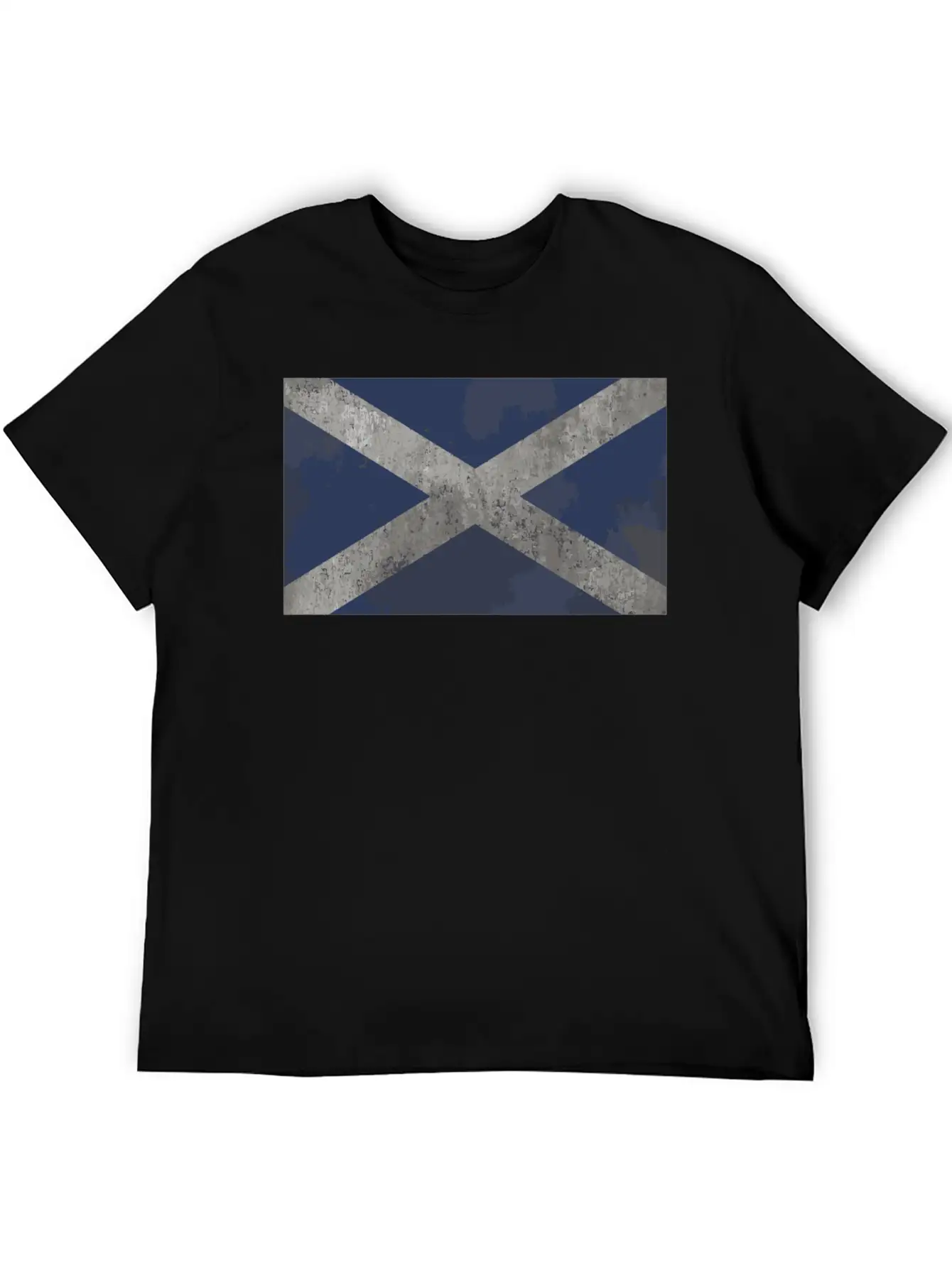 Vintage Scotland Flag Modern Fit Casual T-Shirt ��� Clean And Versatile Design