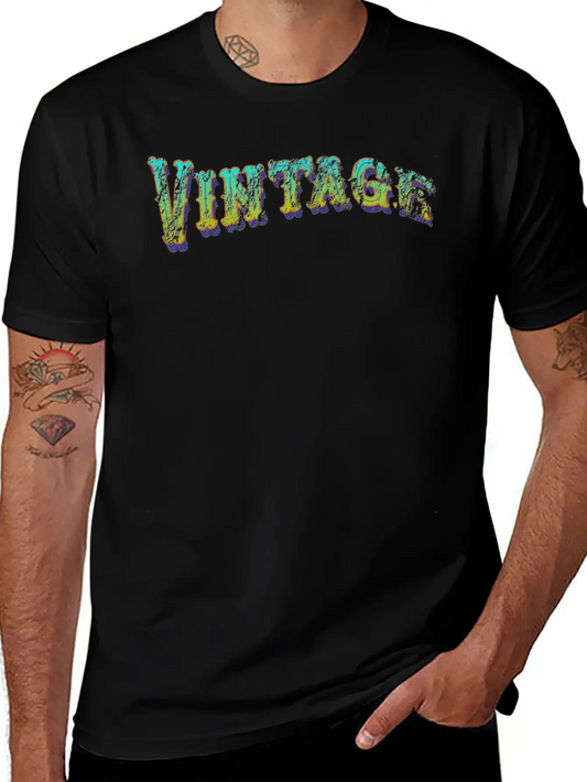 Vintage Stylish Everyday T-Shirt – Unisex Basic Cotton Tee