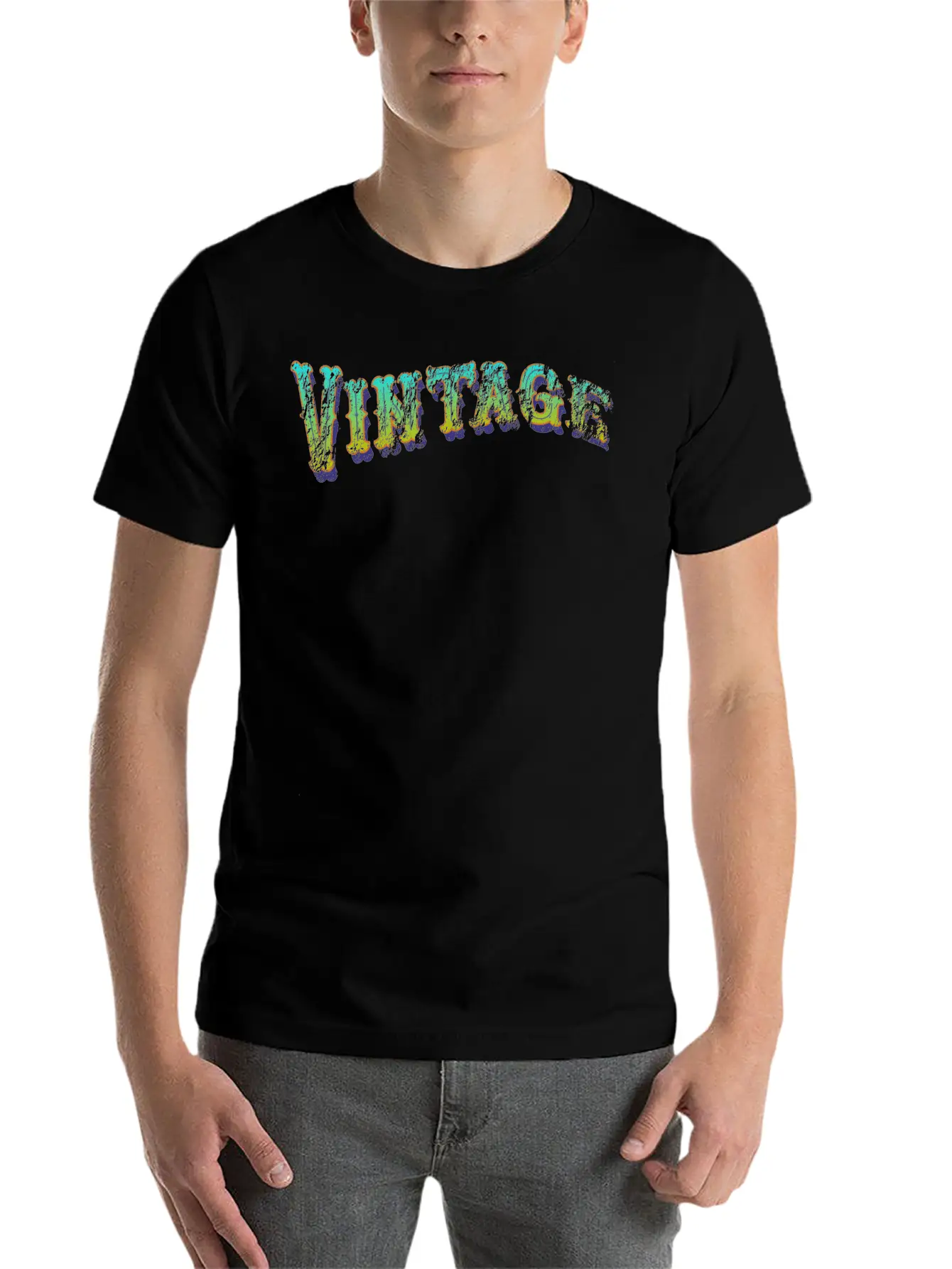 Vintage Stylish Everyday T-Shirt – Unisex Basic Cotton Tee