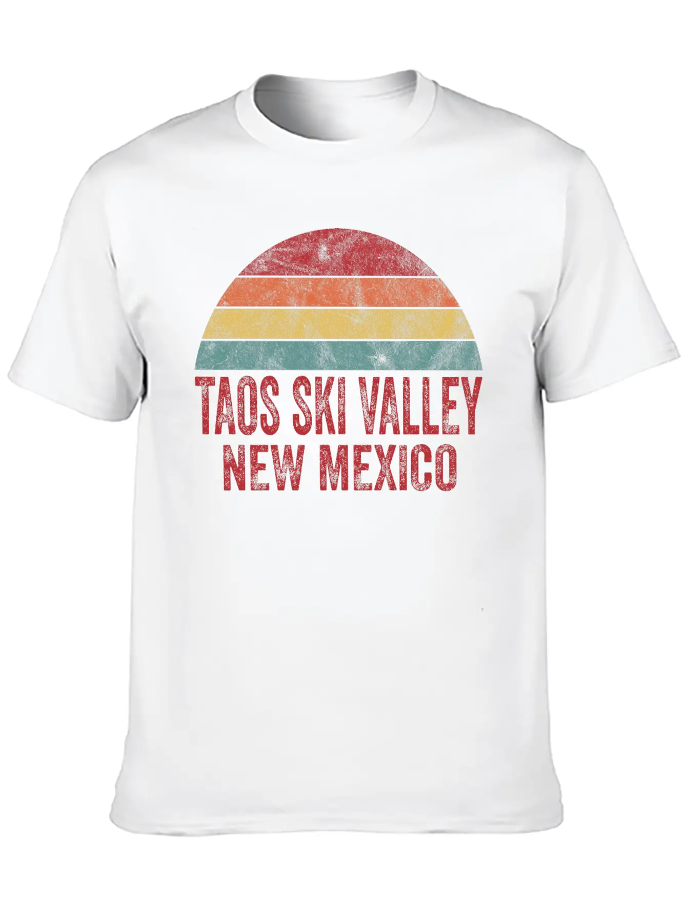 Vintage Taos Ski Valley New Mexico Classic Fit Graphic Tee For Daily Comfort – Unisex Cotton Shirt